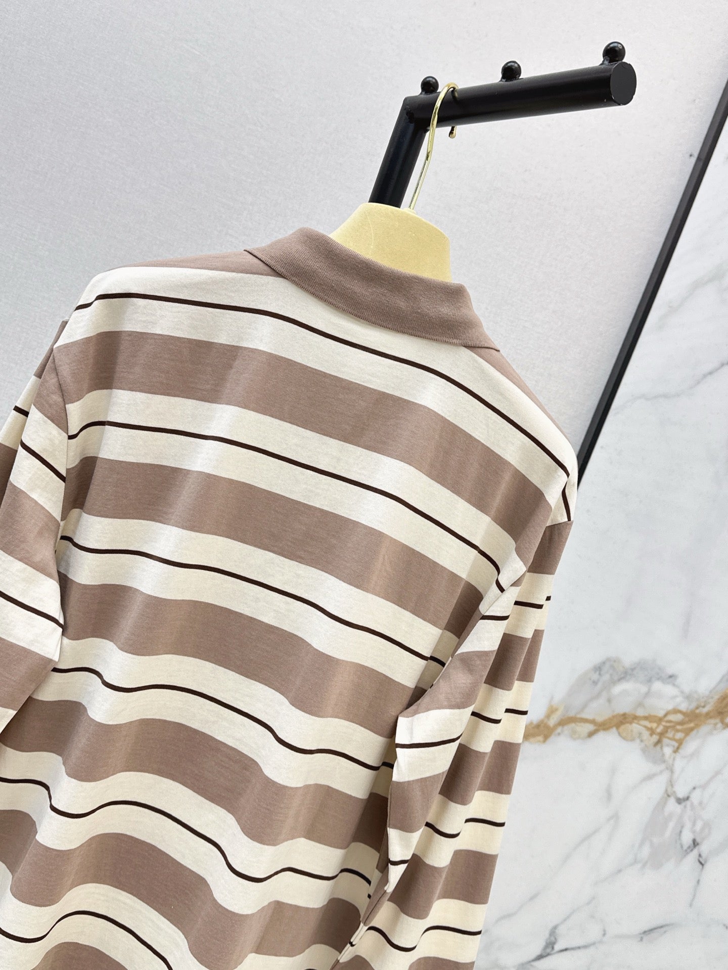 Miu 25ss stripe shirt