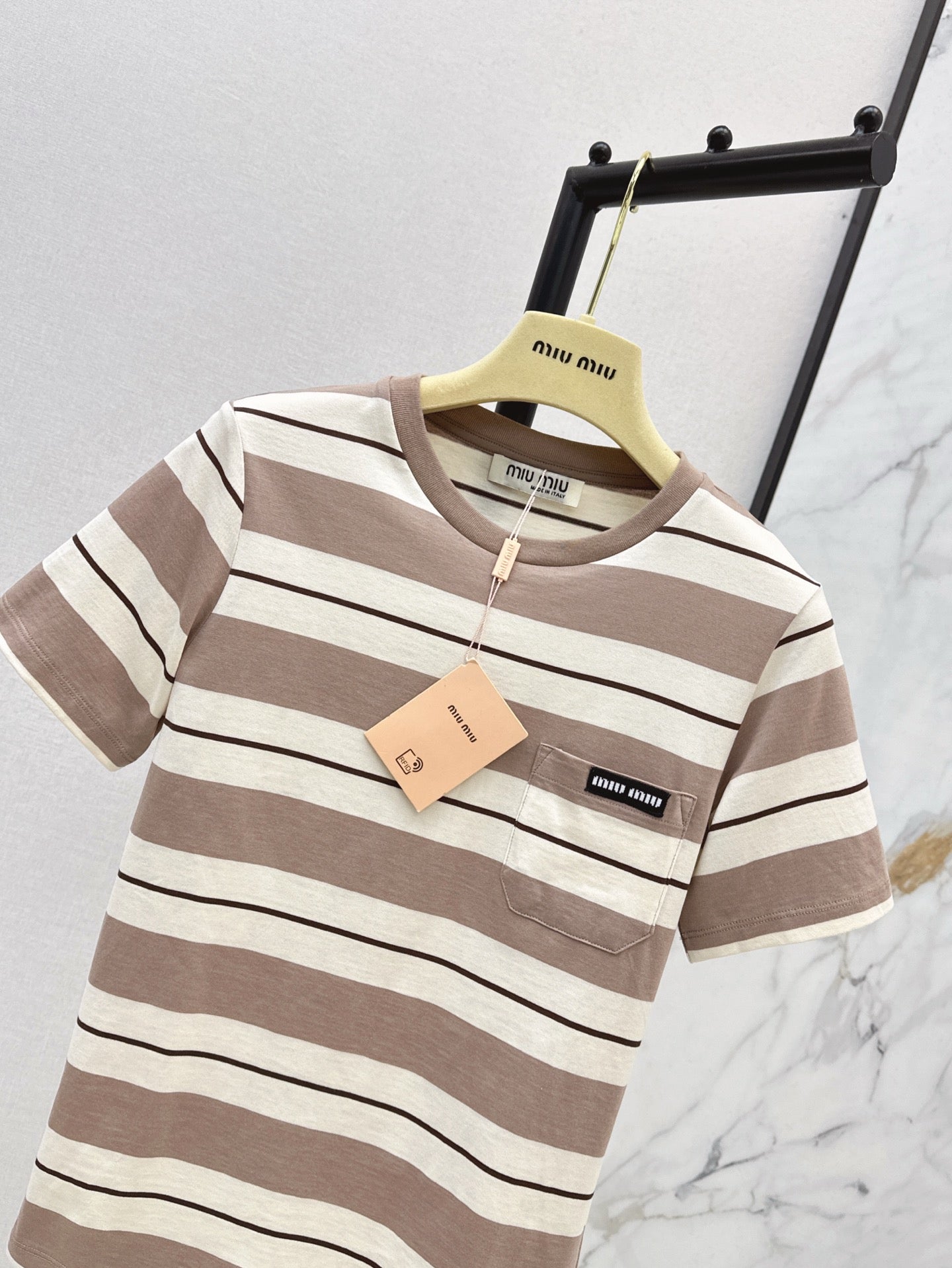 Mi 25ss stripe t-shirt