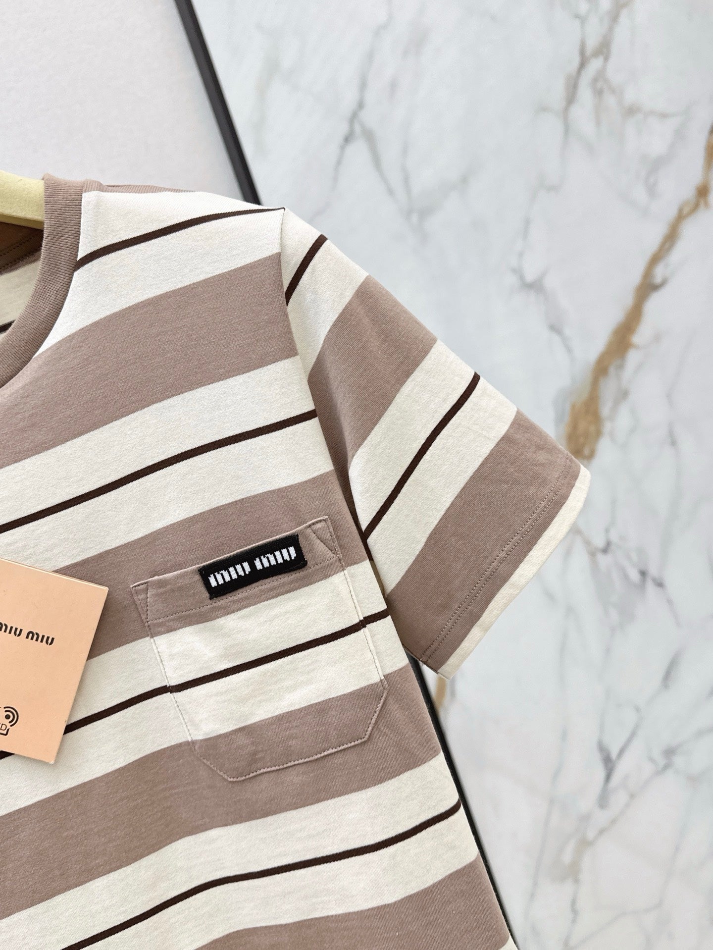Mi 25ss stripe t-shirt