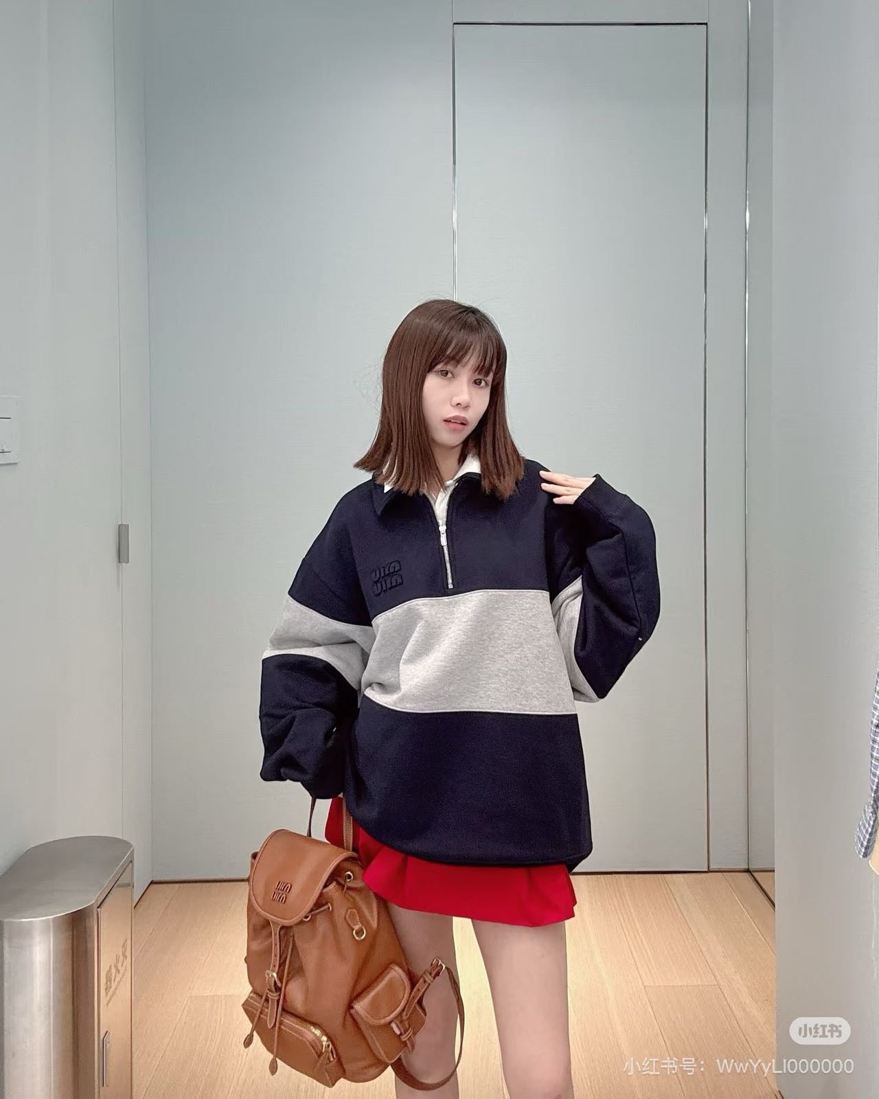 Mi 25ss loose fit sweatshirt