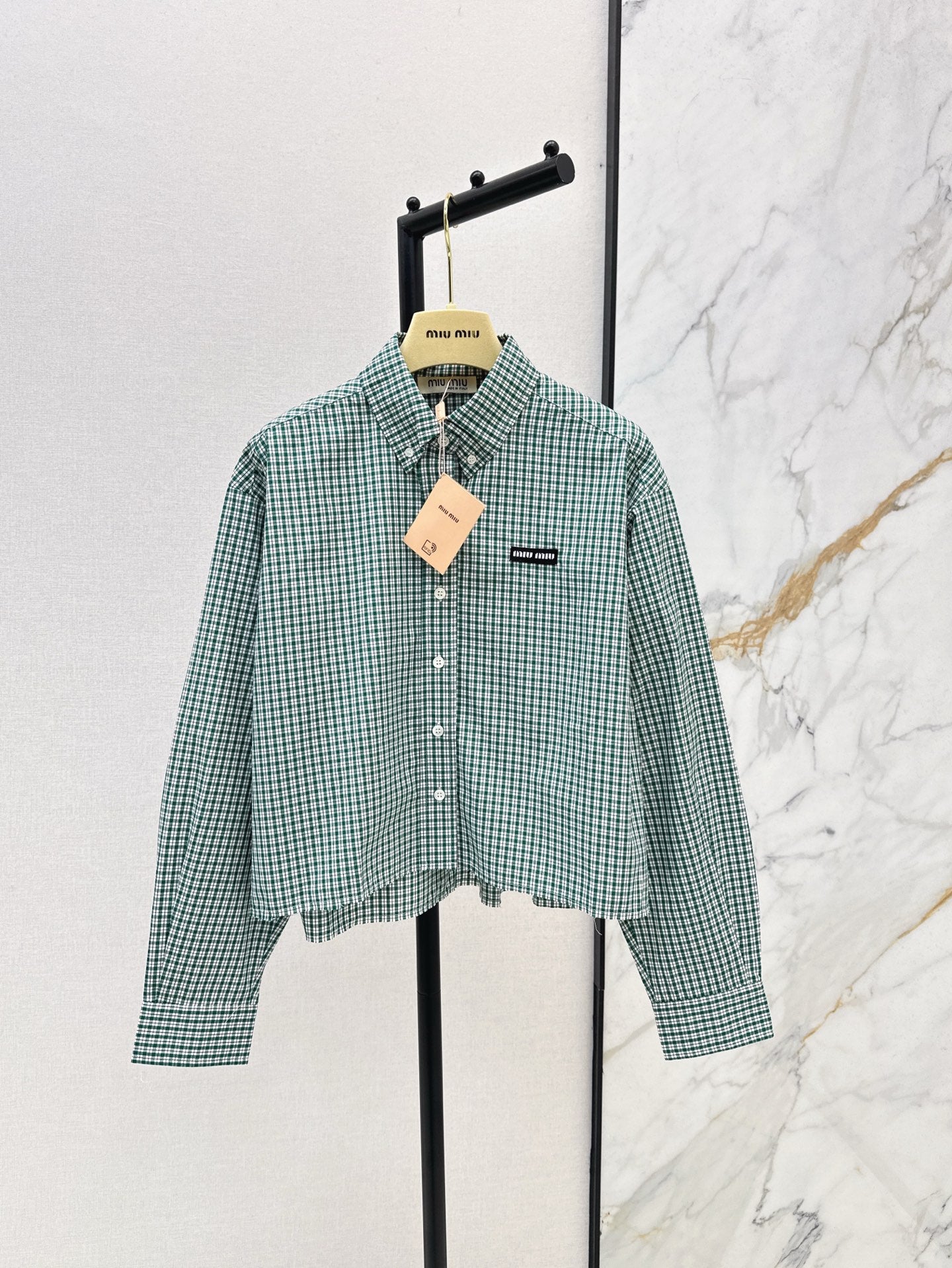 Mi 25ss embroidered shirt