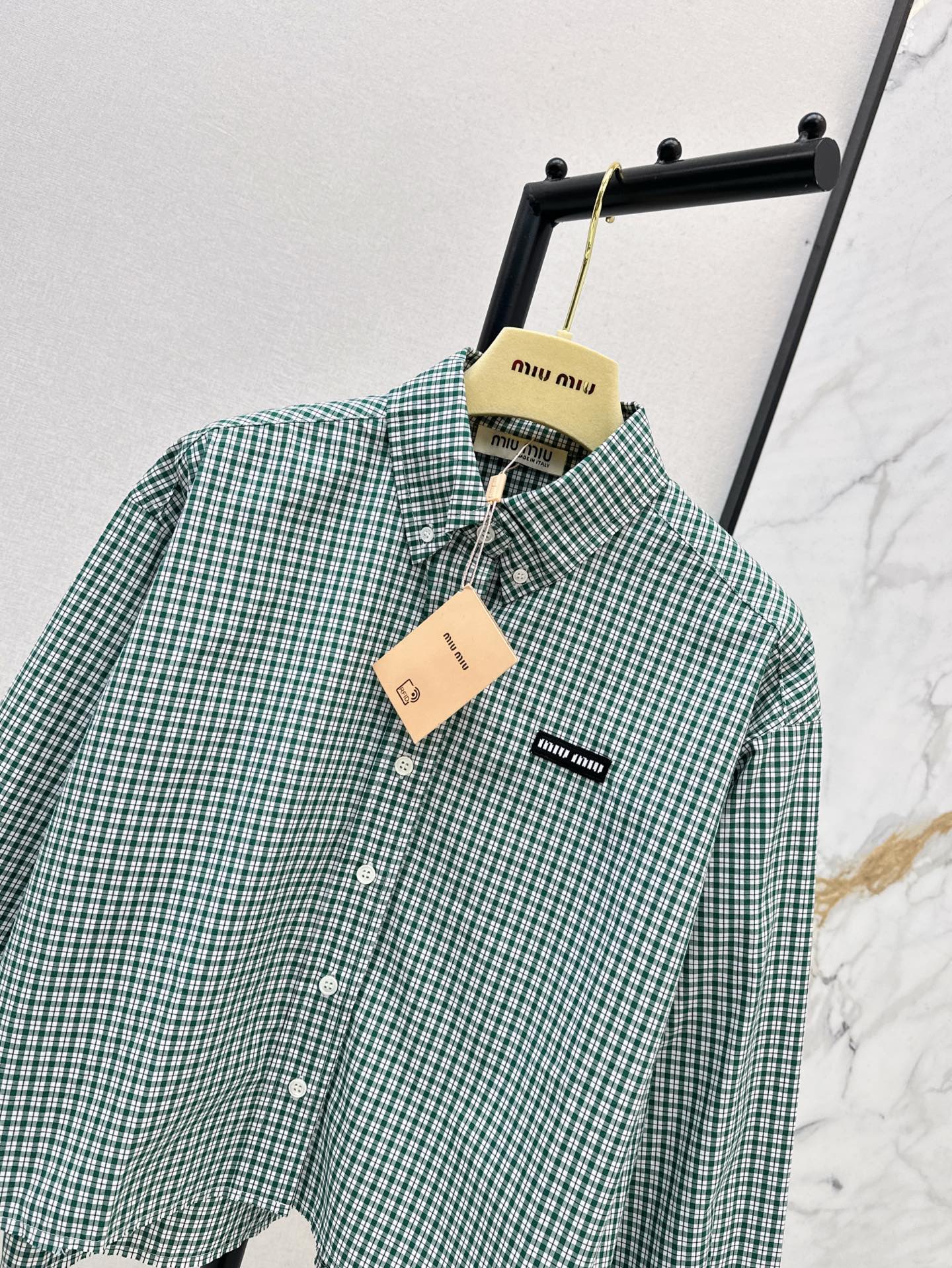 Mi 25ss embroidered shirt