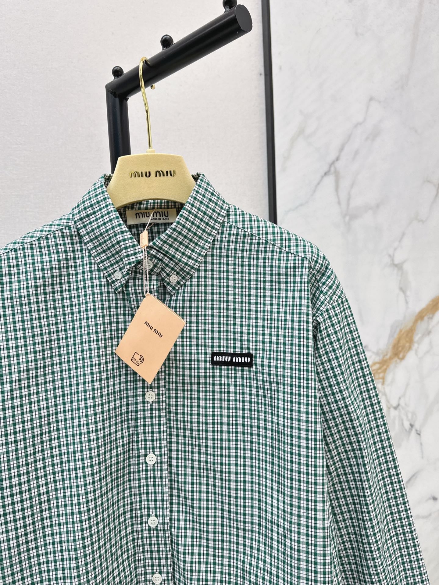 Mi 25ss embroidered shirt