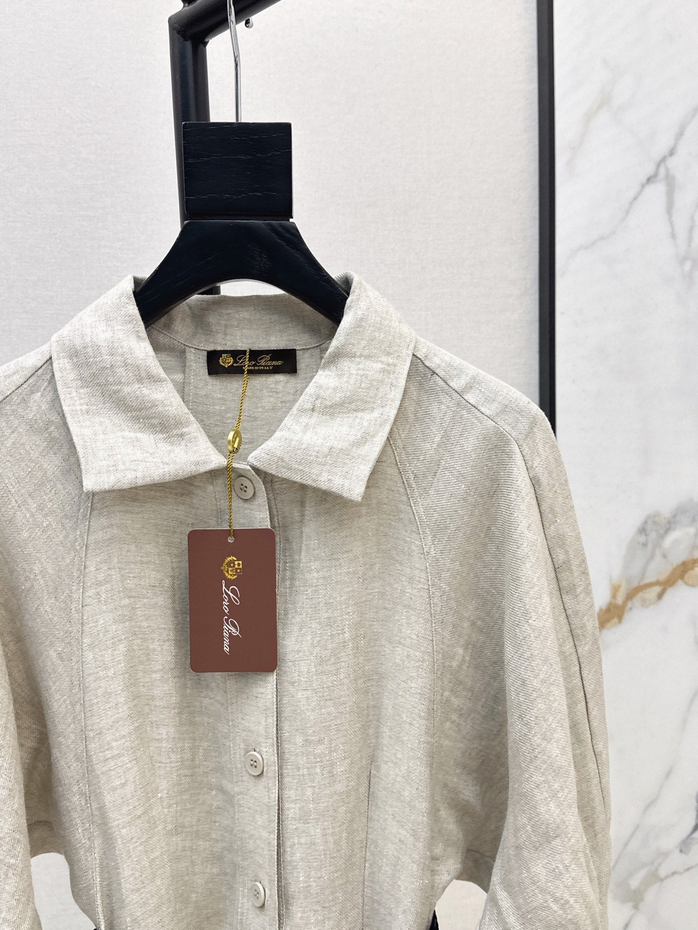 Loro 25ss linen dress