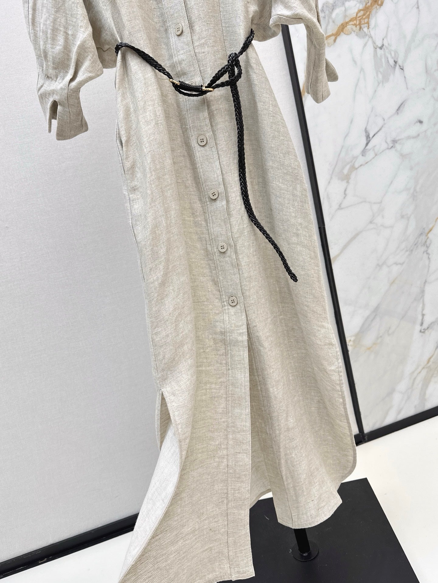 Loro 25ss linen dress