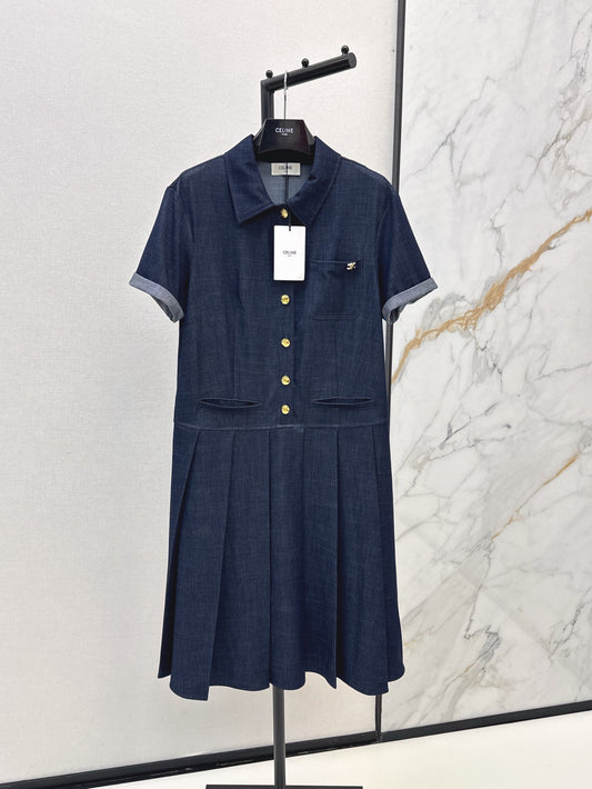Ce 25SS denim dress