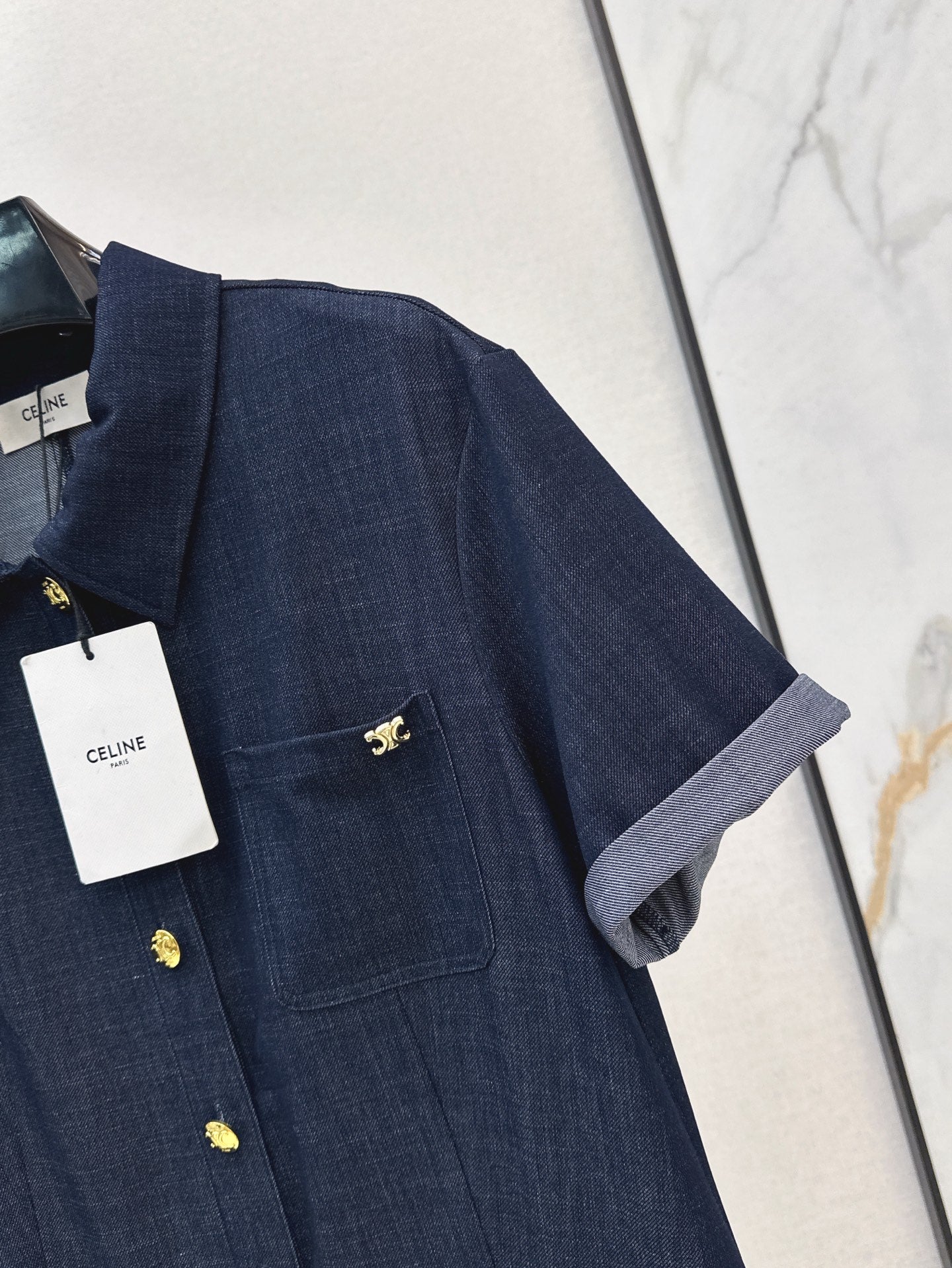 Ce 25SS denim dress