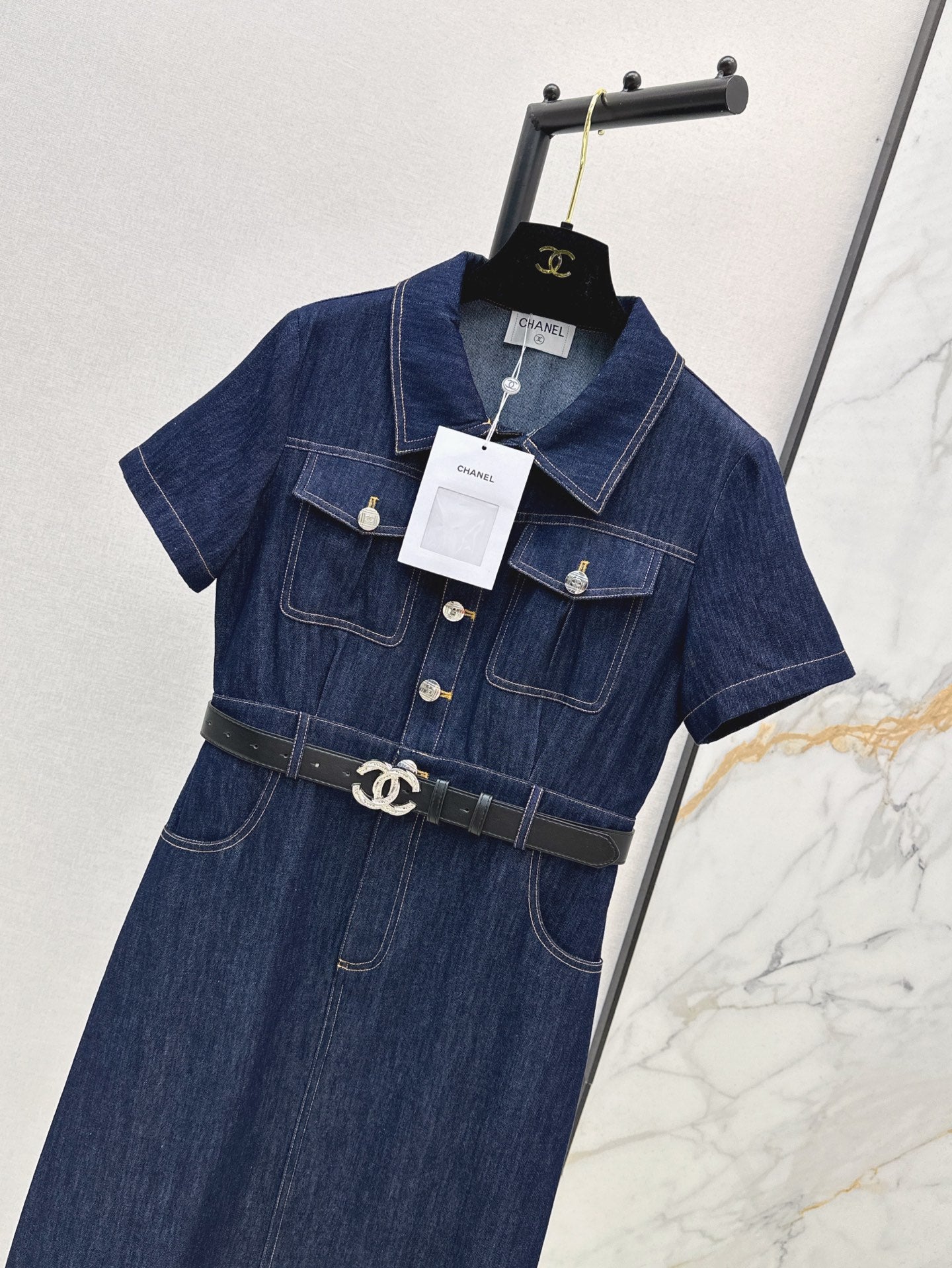Ch 25ss denim dress