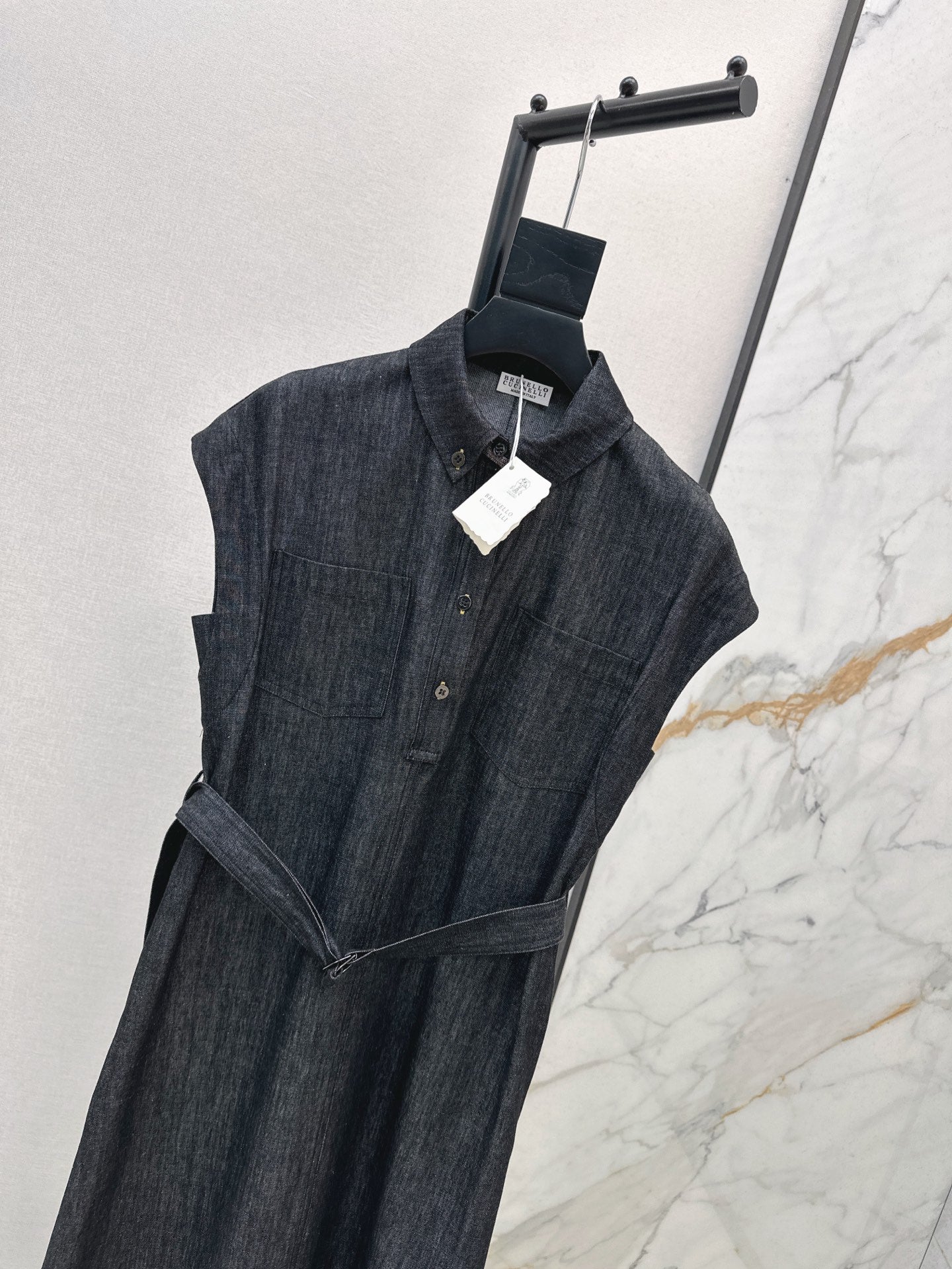 Brune 25ss denim dress