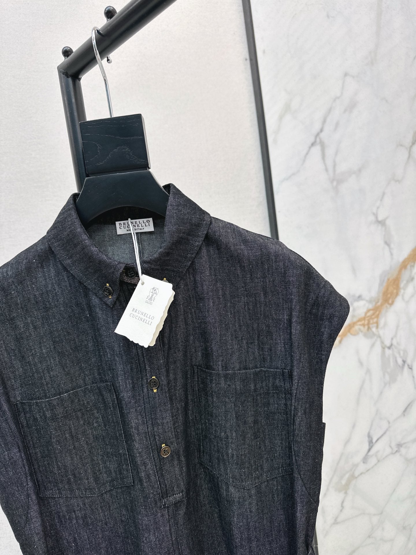Brune 25ss denim dress