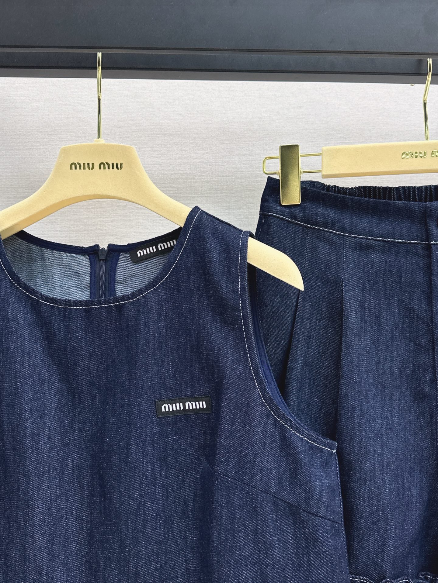 Mi 25ss denim suit