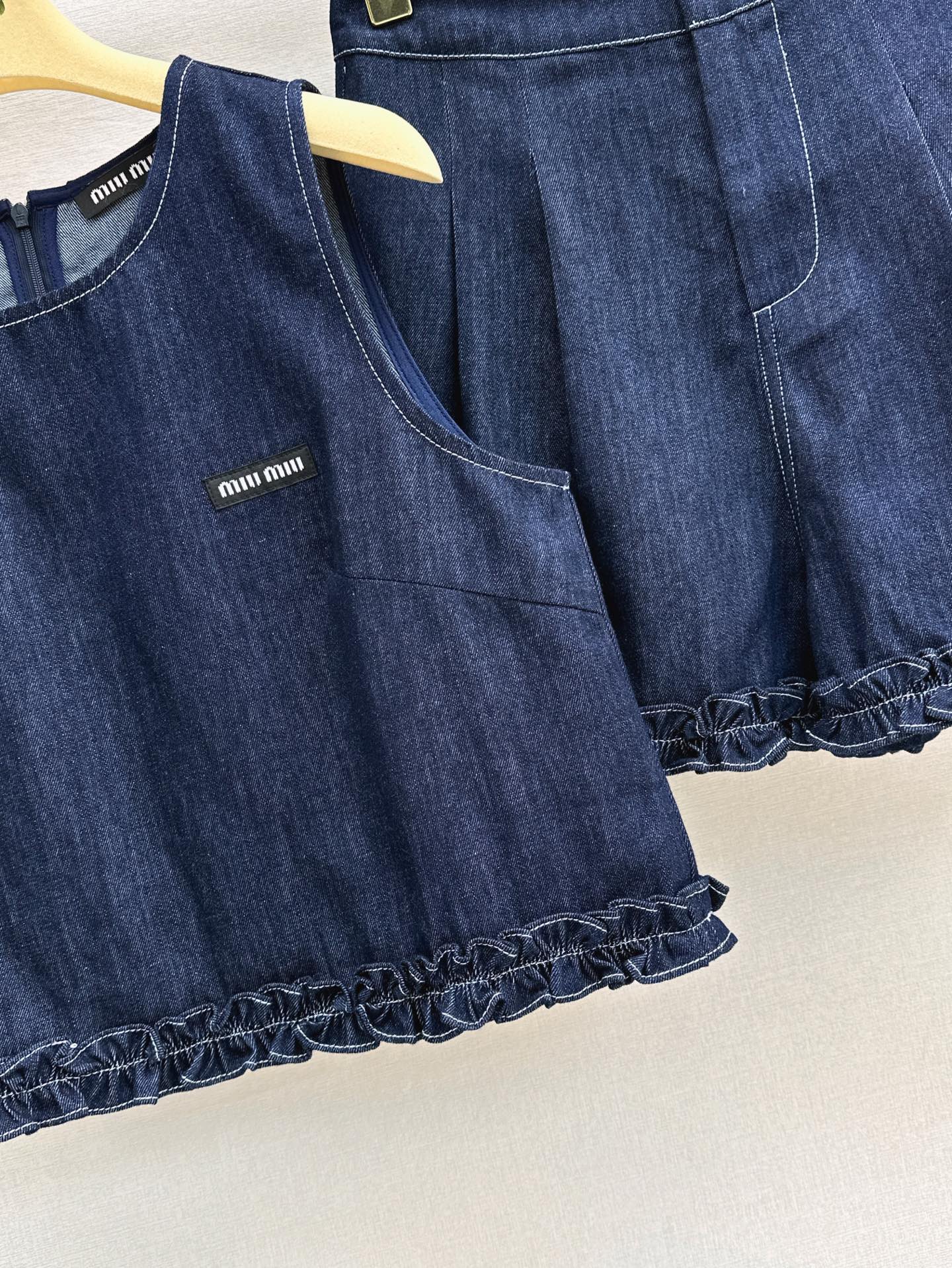 Mi 25ss denim suit