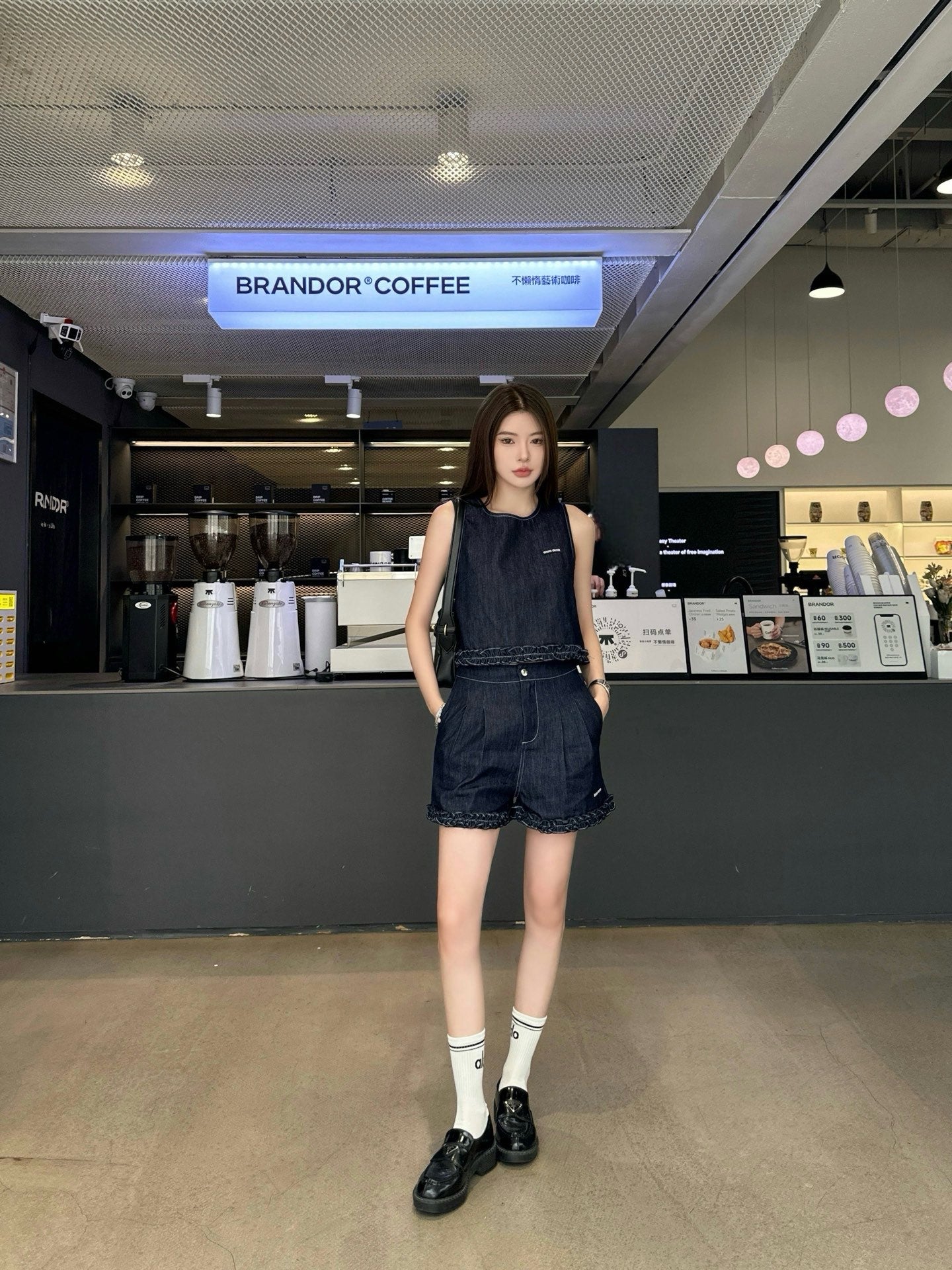 Mi 25ss denim suit