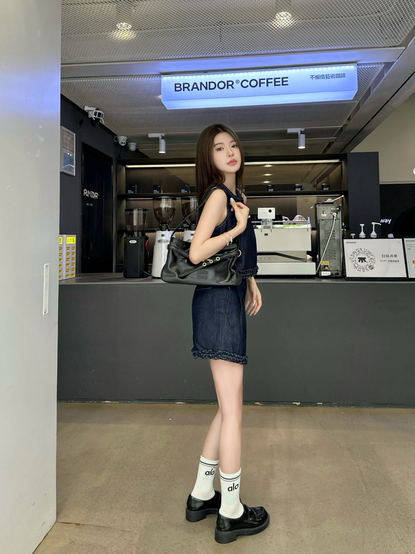 Mi 25ss denim suit