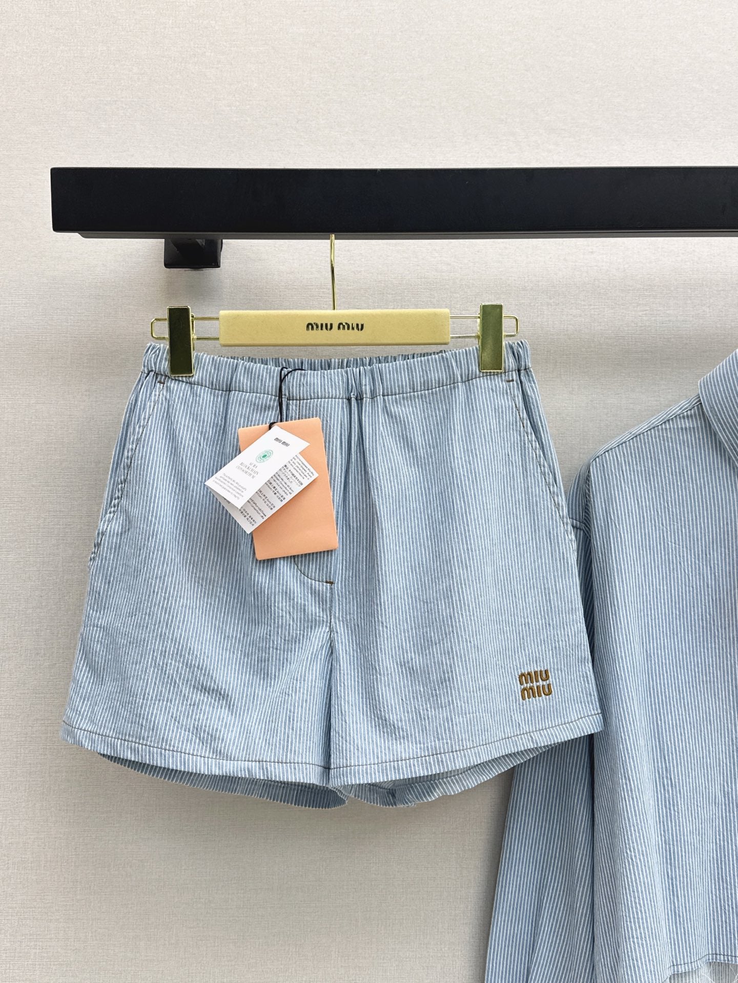 miu 25ss denim suit