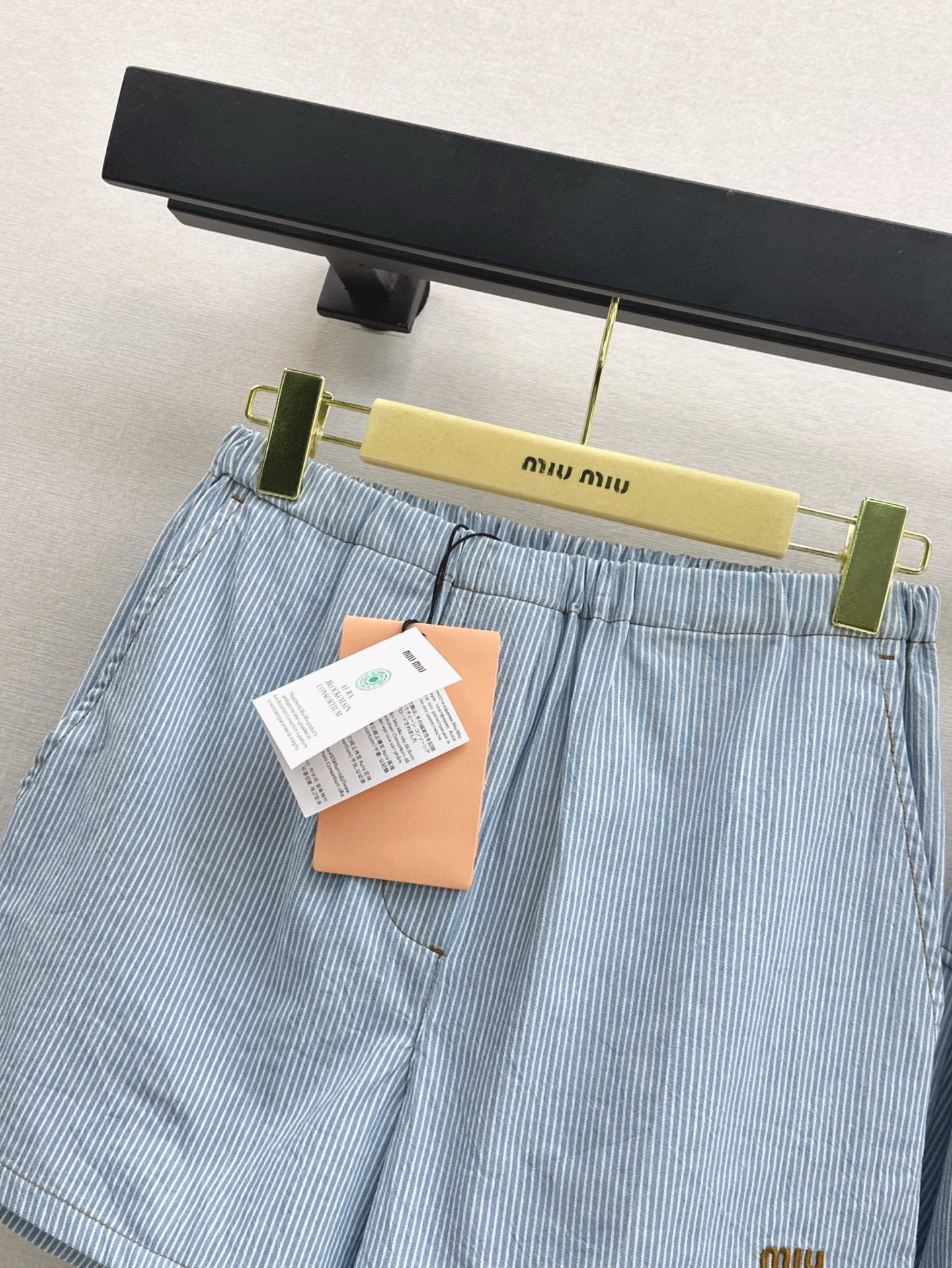 miu 25ss denim suit