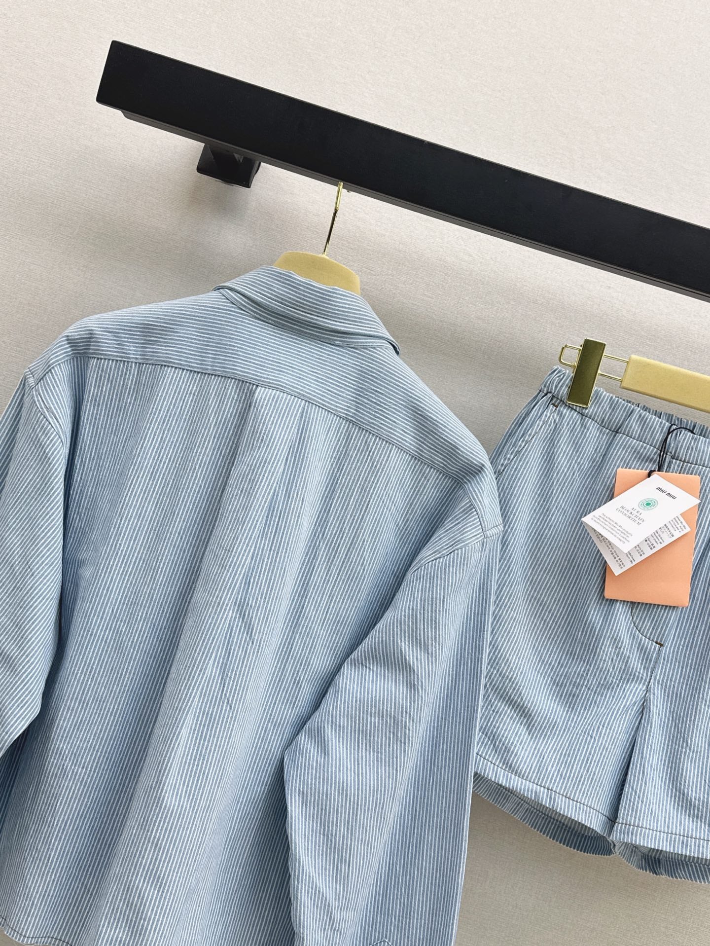 miu 25ss denim suit
