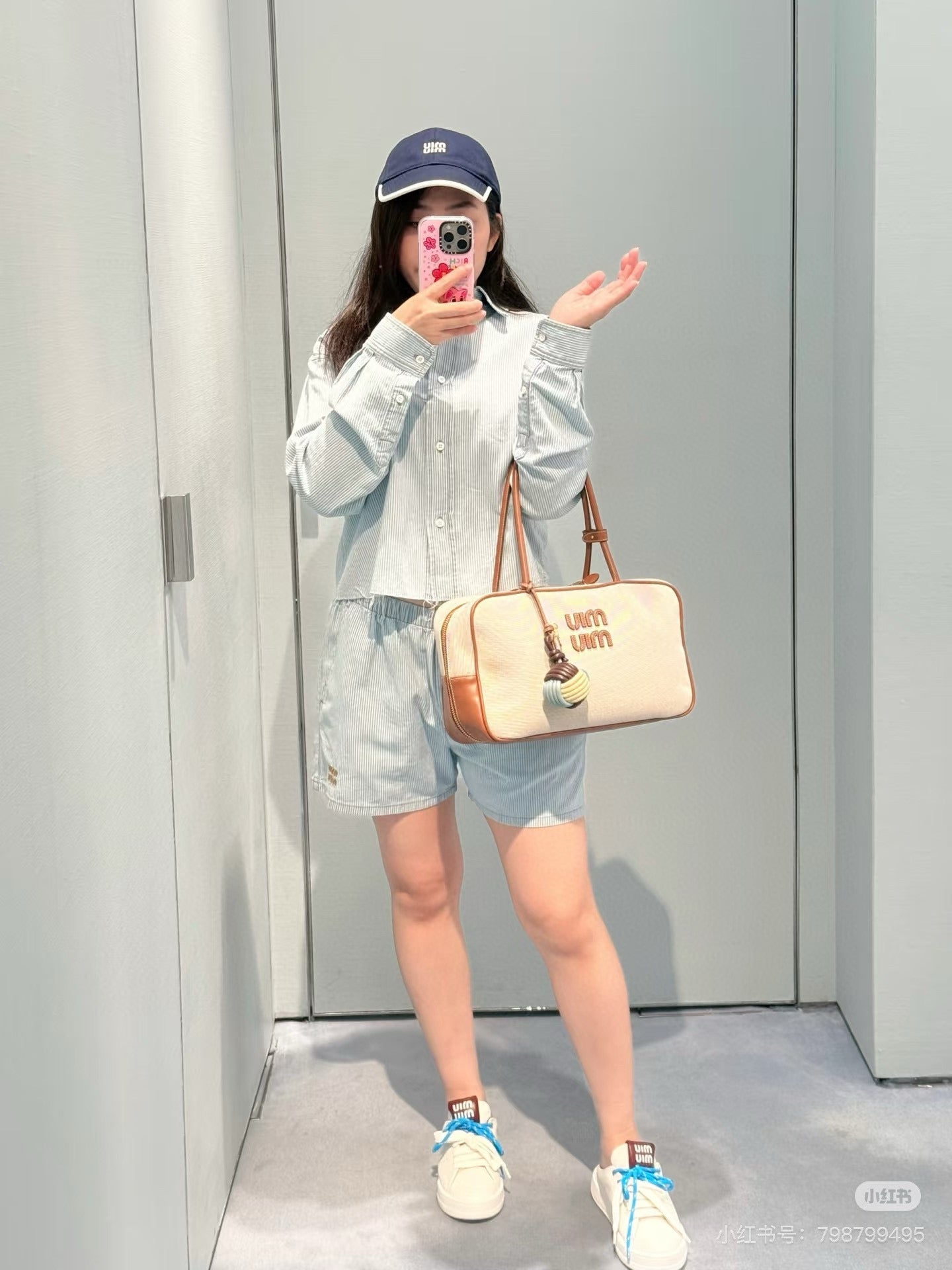 miu 25ss denim suit