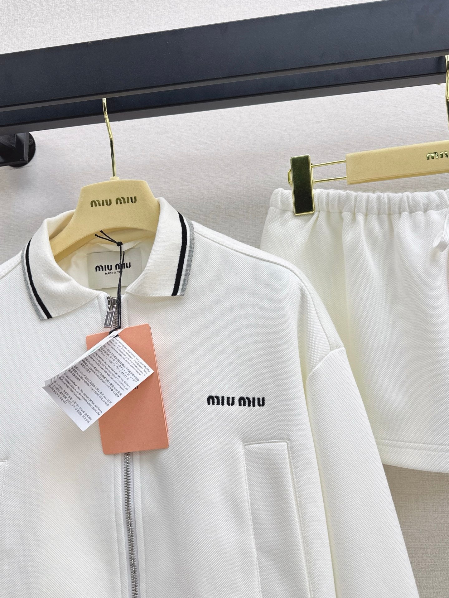 Miu 25ss jacket skirt set