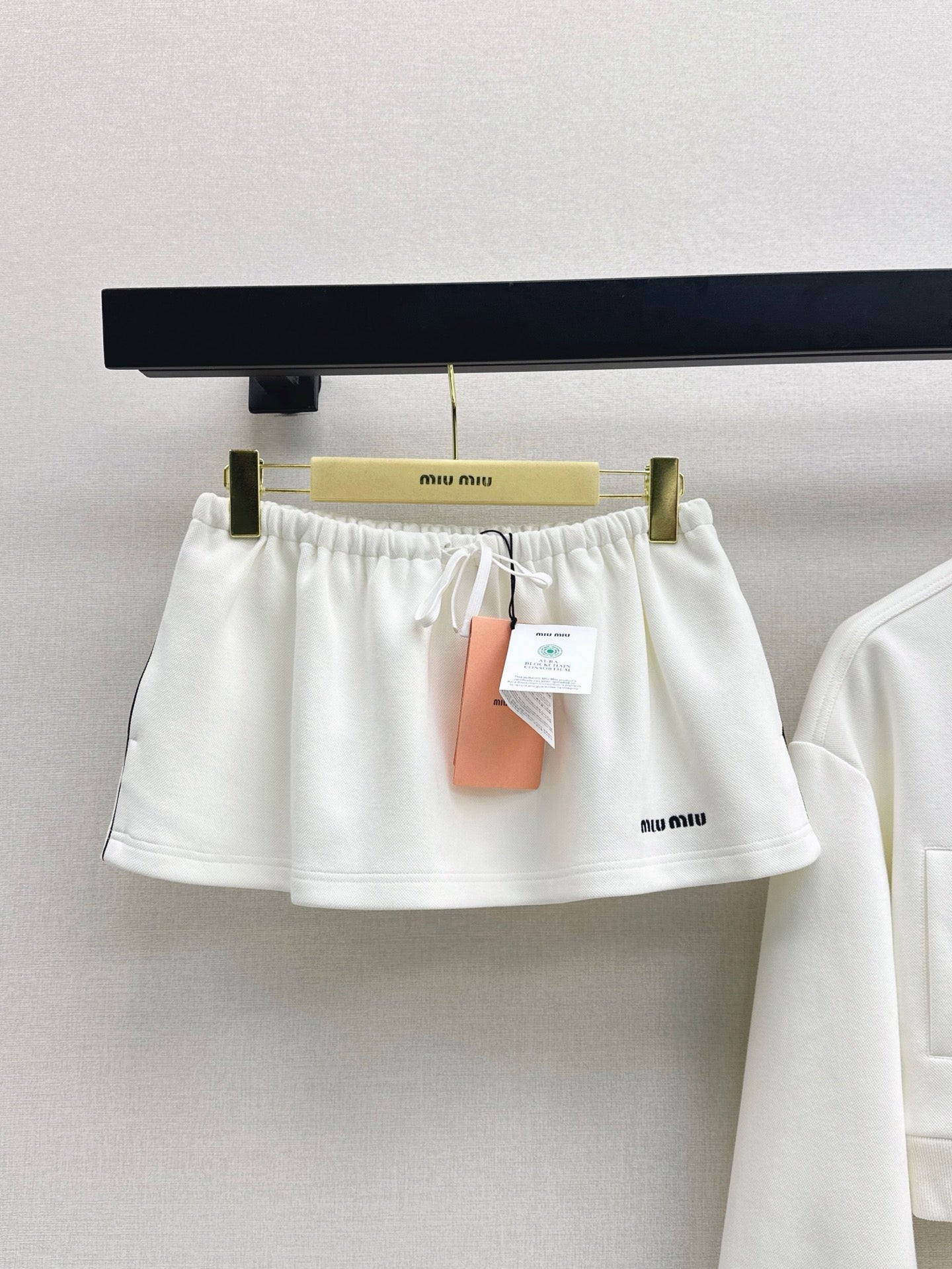Miu 25ss jacket skirt set