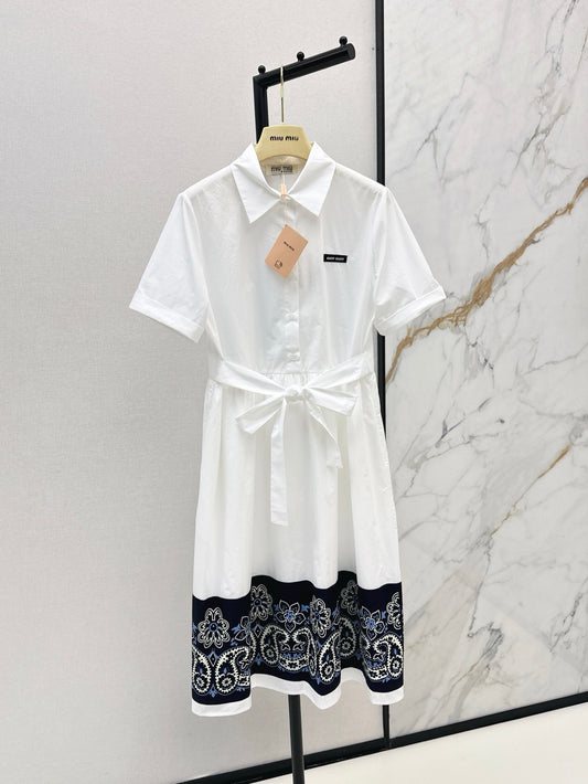 Mi 25ss print dress