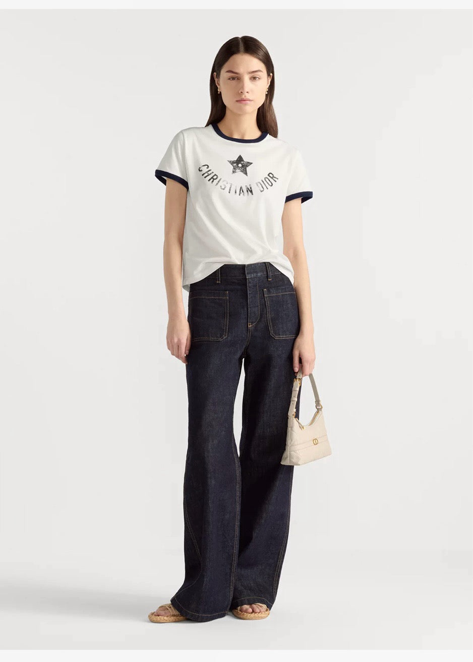 CD 25SS print t-shirt