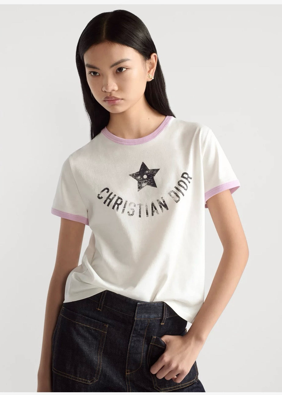 CD 25SS print t-shirt