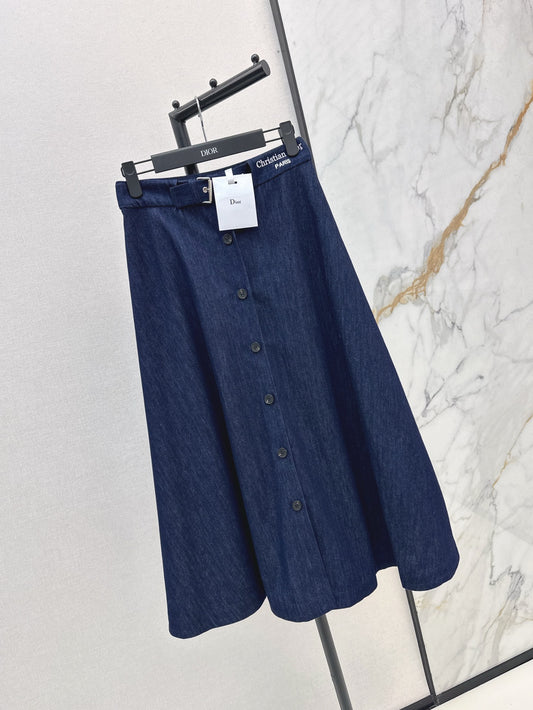 CD 25SS denim skirt