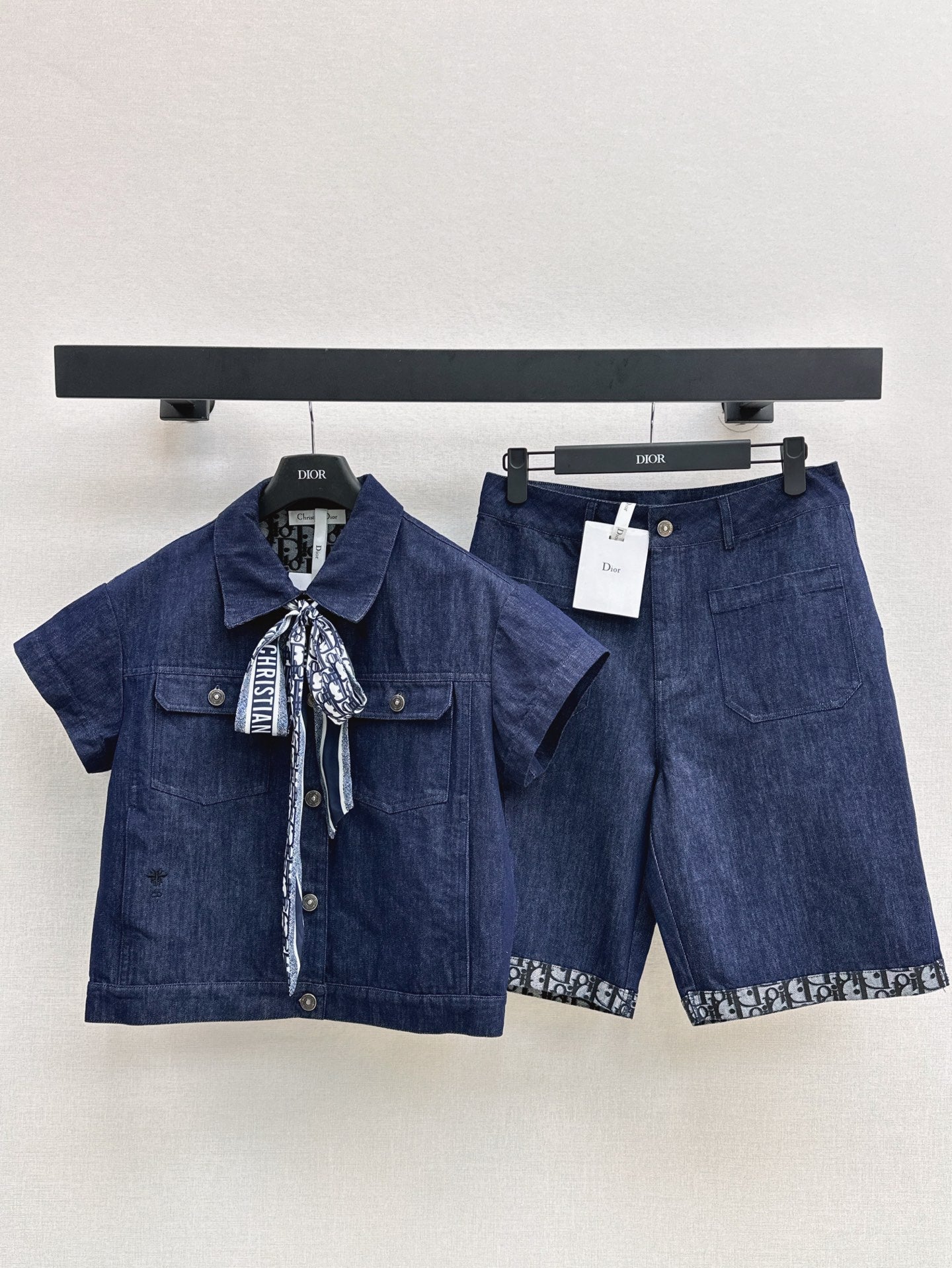 CD 25SS denim suit