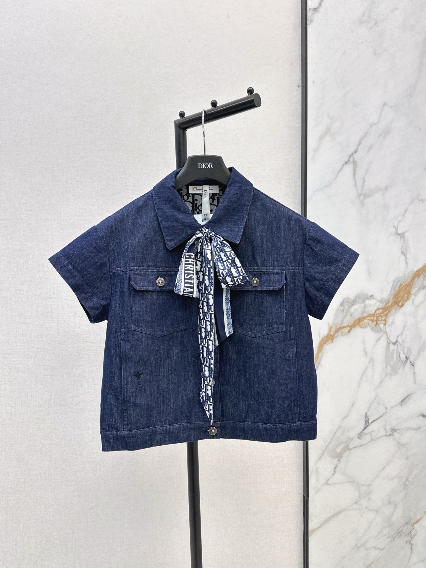 CD 25SS denim suit