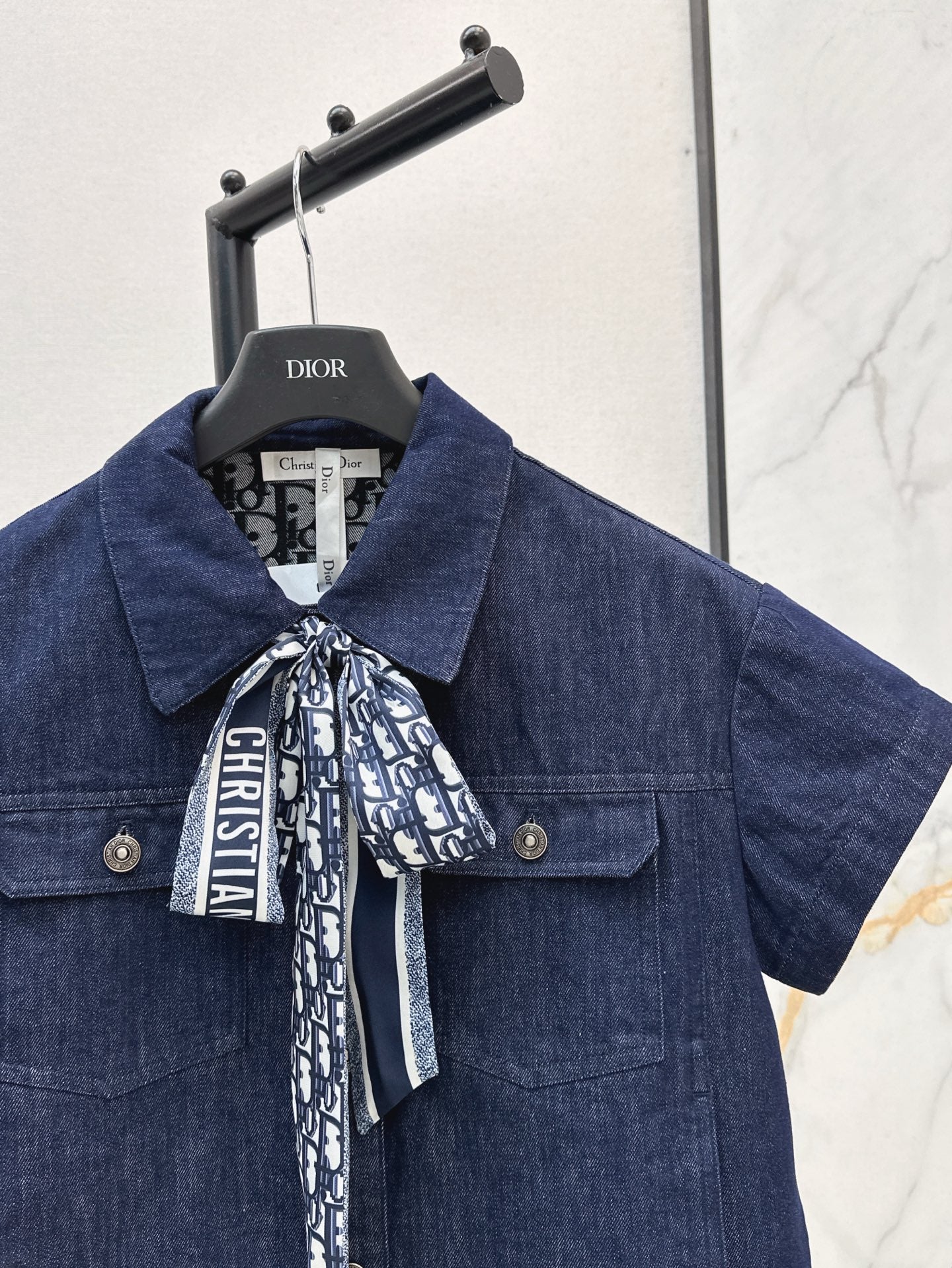 CD 25SS denim suit
