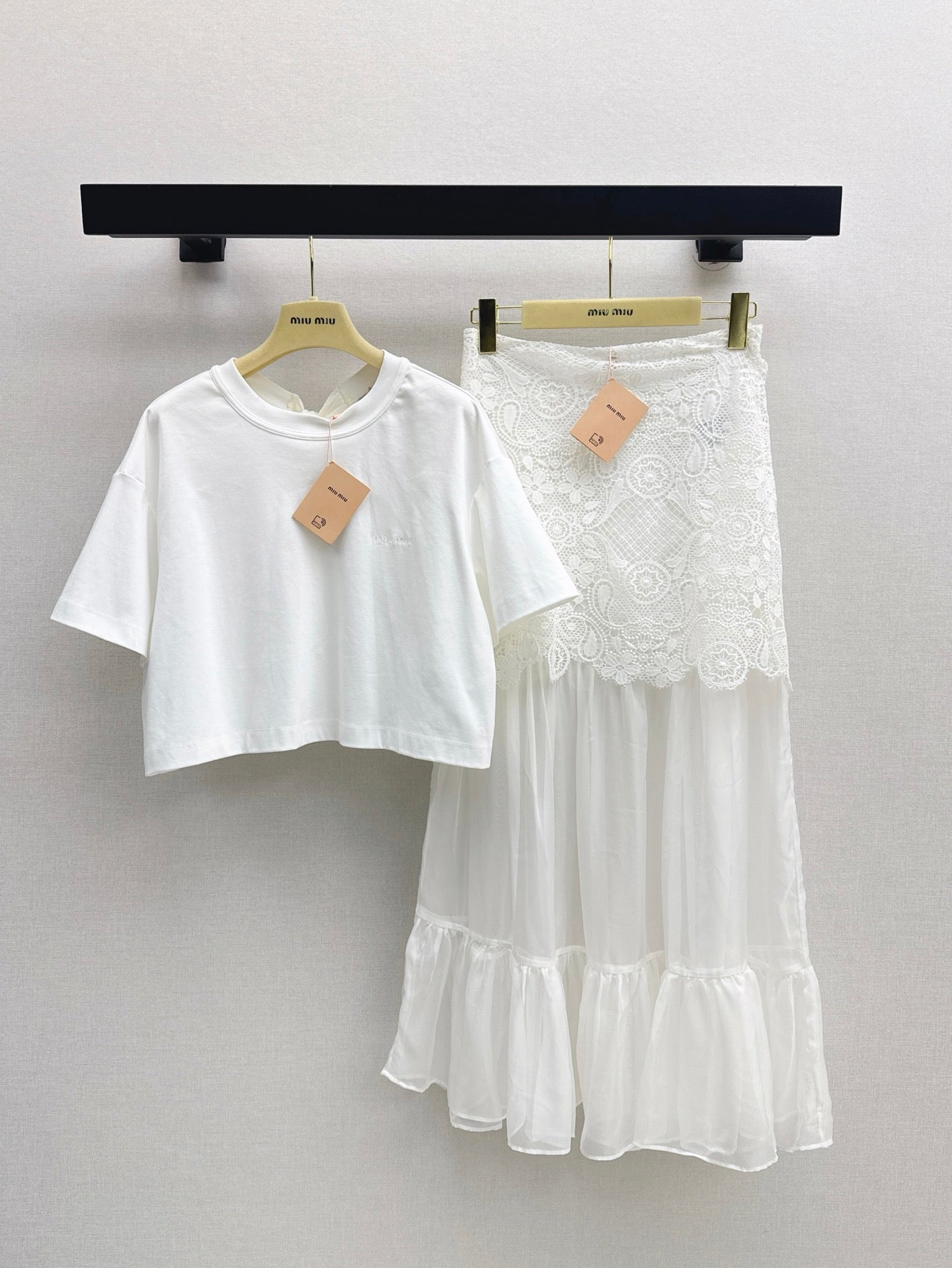 Mi 25ss lace skirt