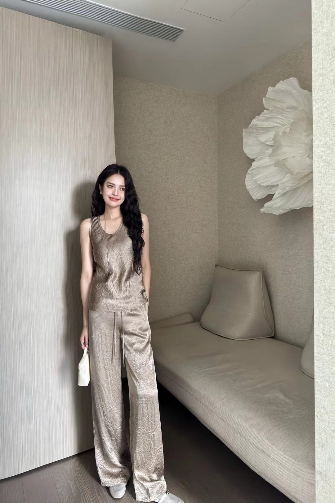 Row 25ss satin pants