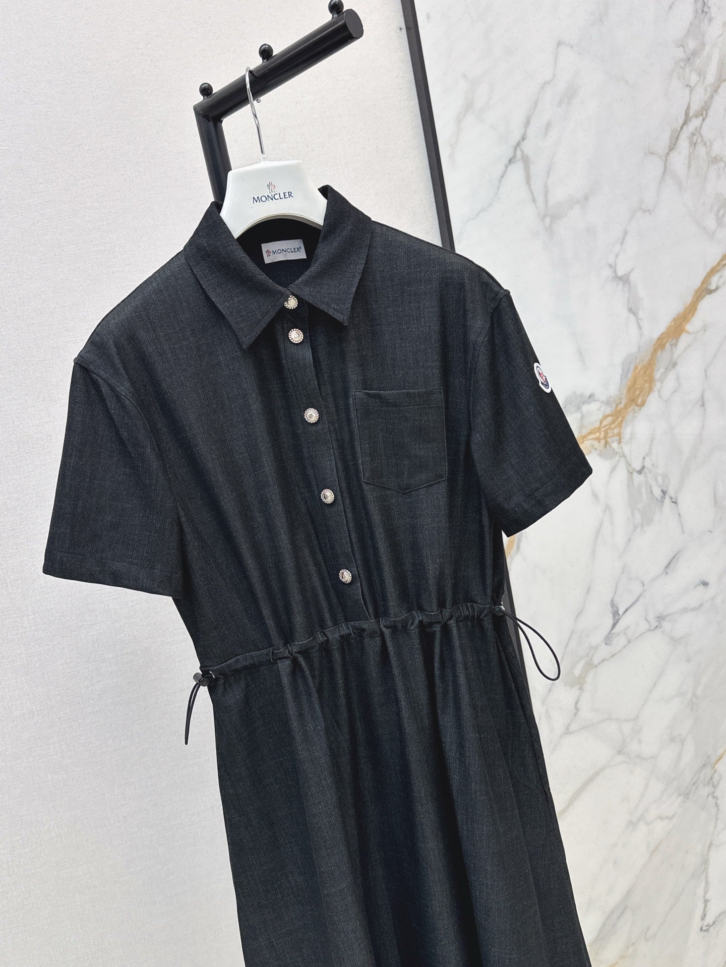 Mon 25ss drawstring dress