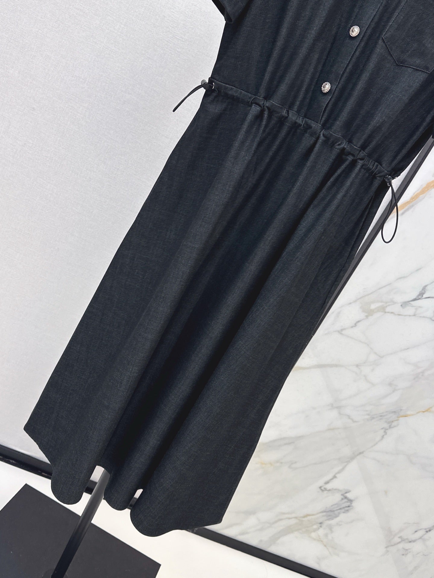 Mon 25ss drawstring dress
