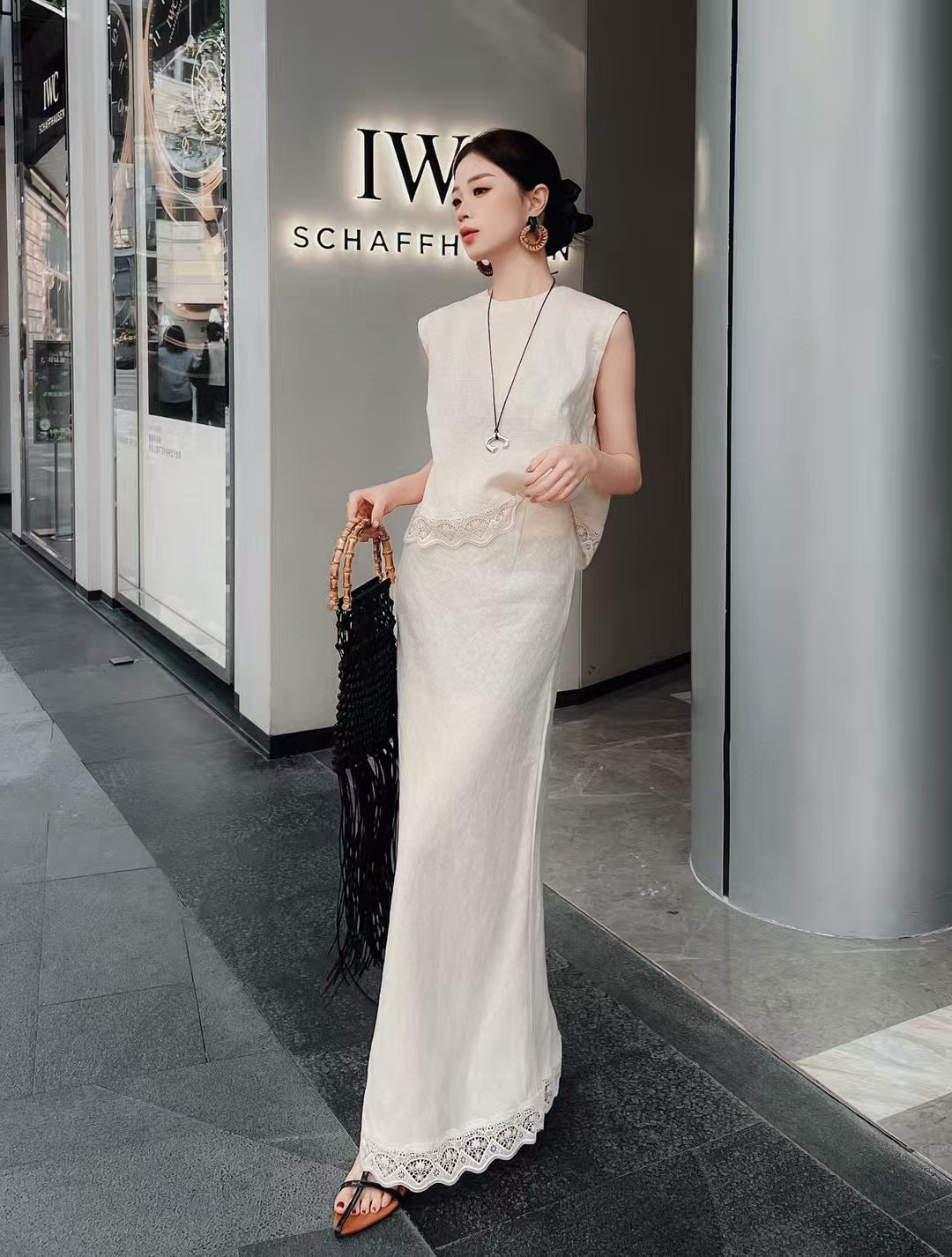 Loro 25ss linen suit