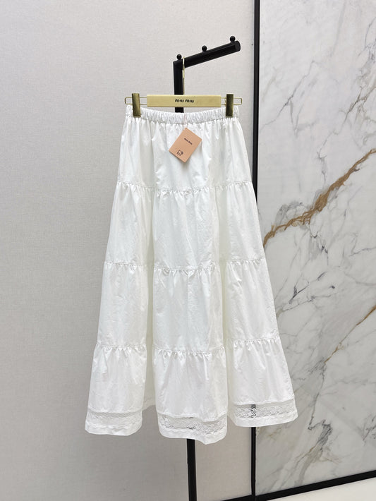 Miu 25ss lace skirt