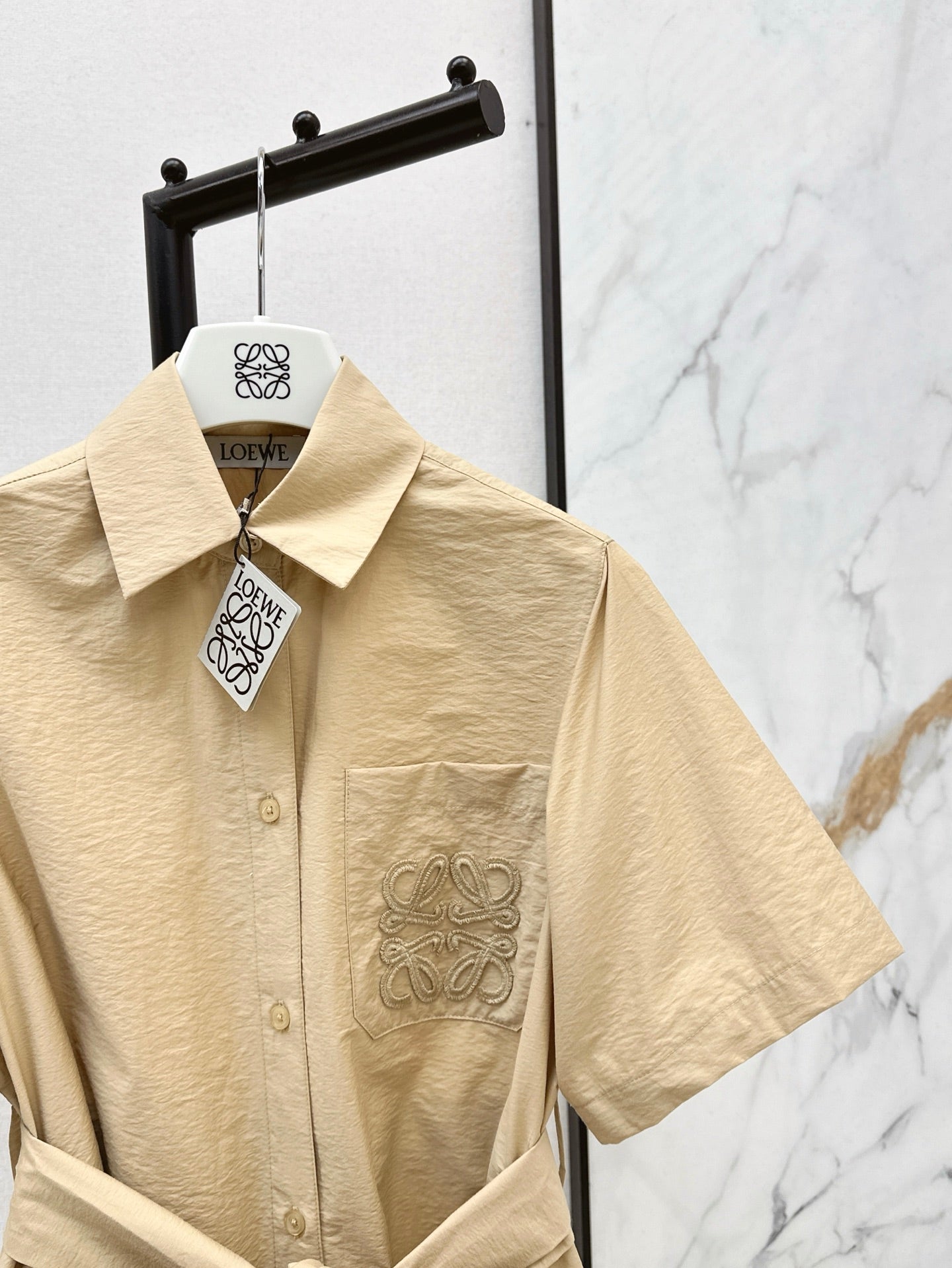 Loe 25ss embroidered dress
