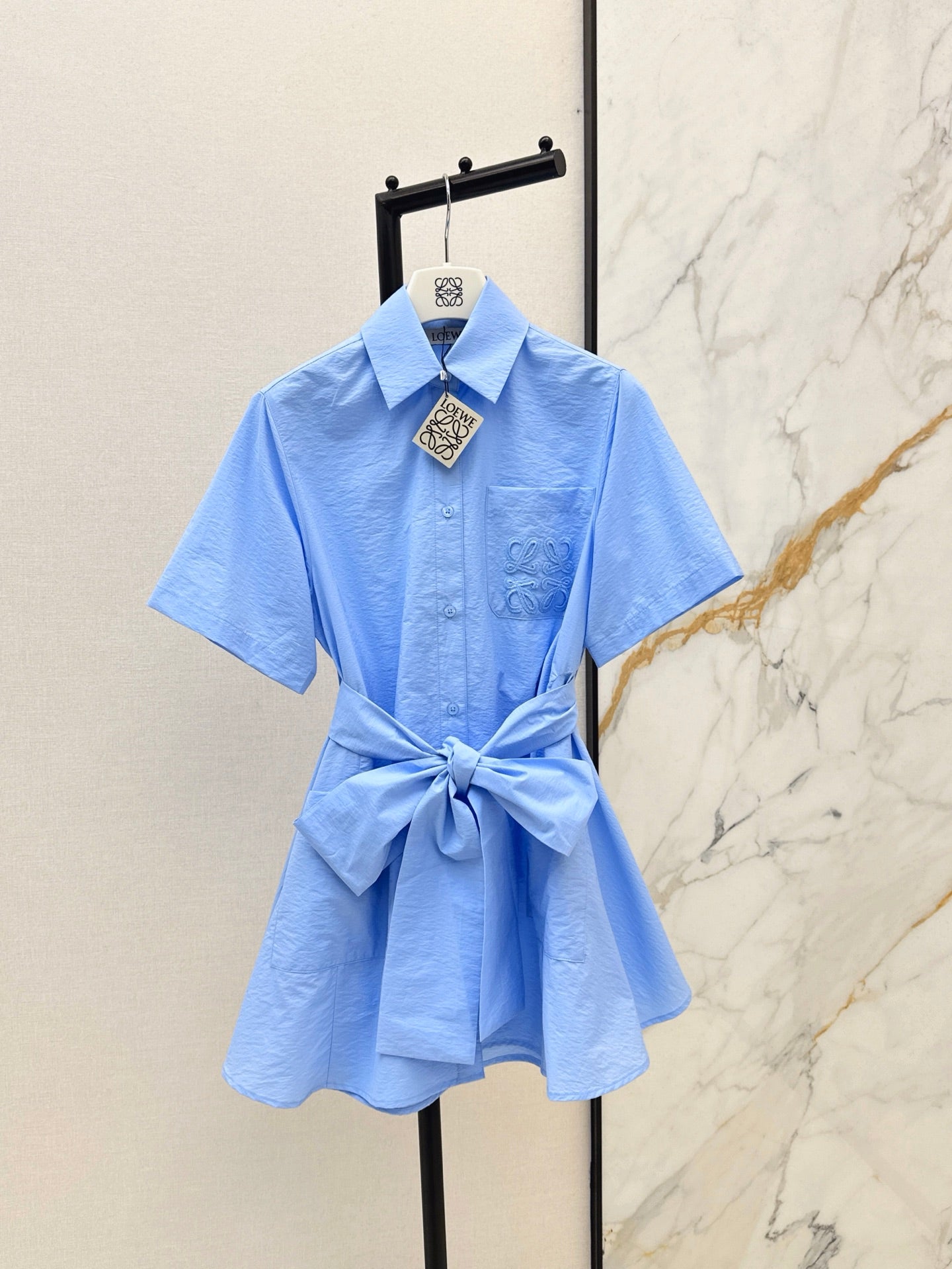 Loe 25ss embroidered dress