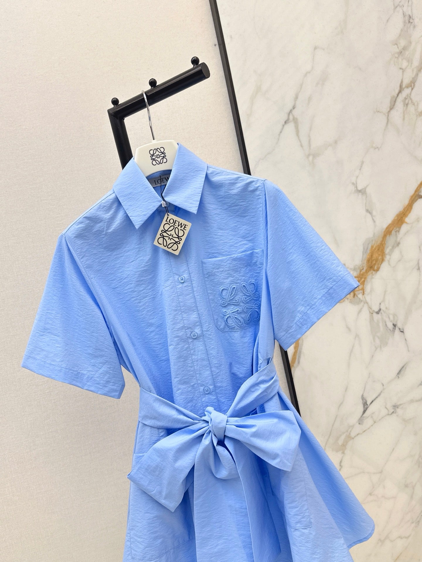 Loe 25ss embroidered dress