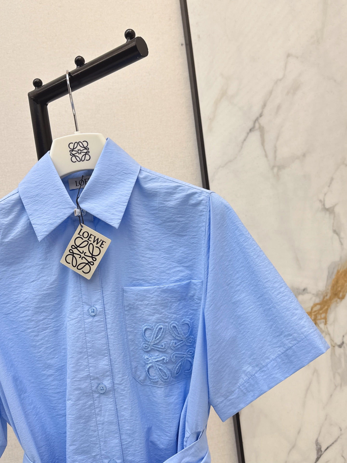 Loe 25ss embroidered dress