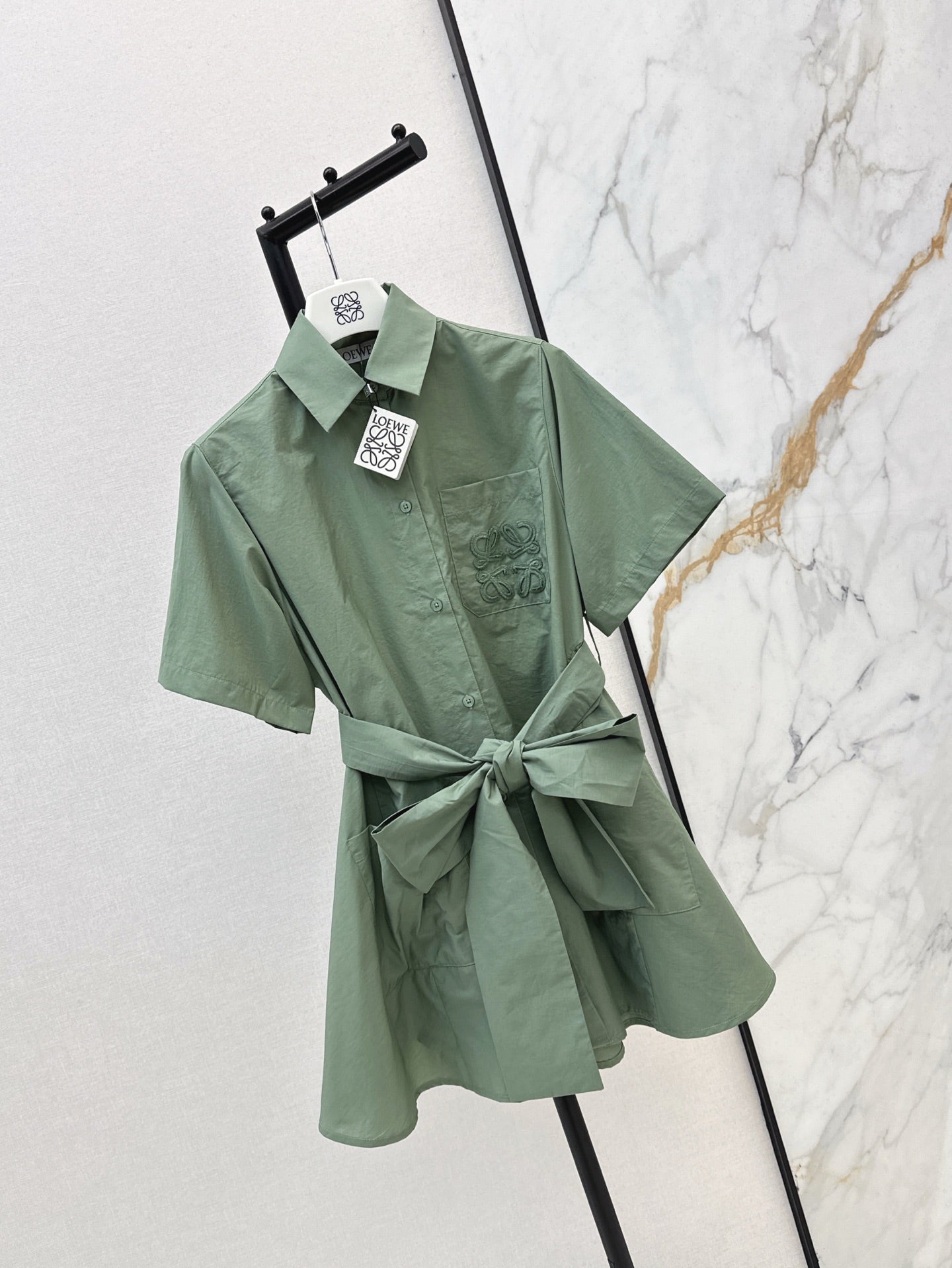 Loe 25ss embroidered dress