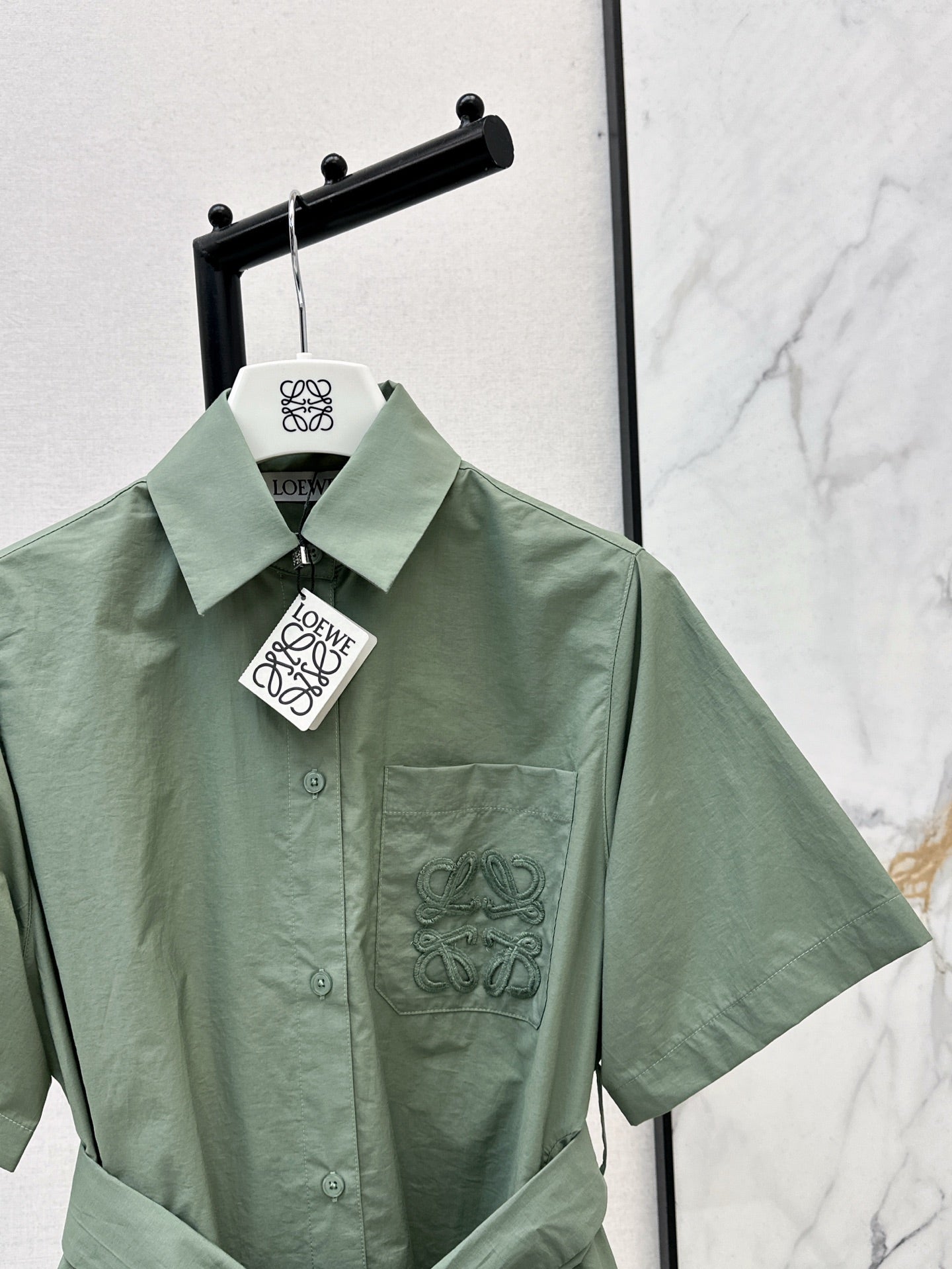 Loe 25ss embroidered dress