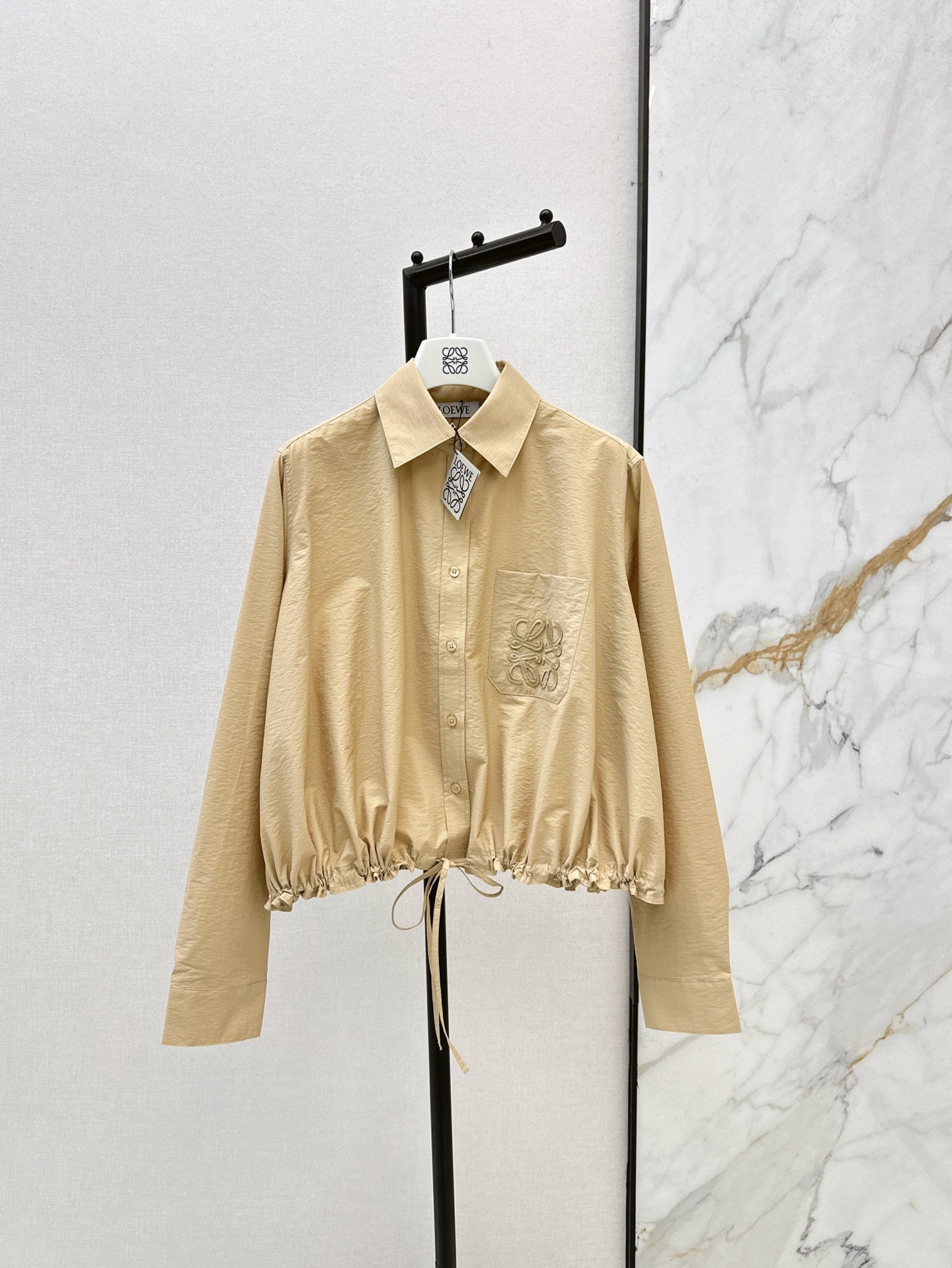 Loe 25ss embroidered shirt