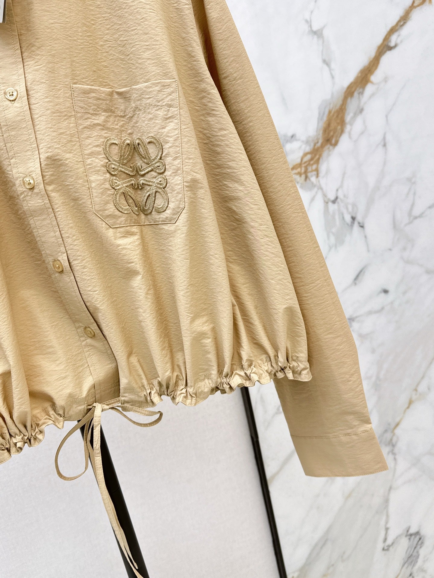 Loe 25ss embroidered shirt