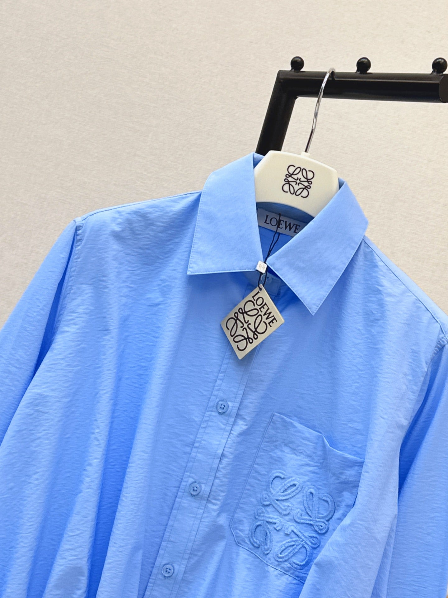 Loe 25ss embroidered shirt