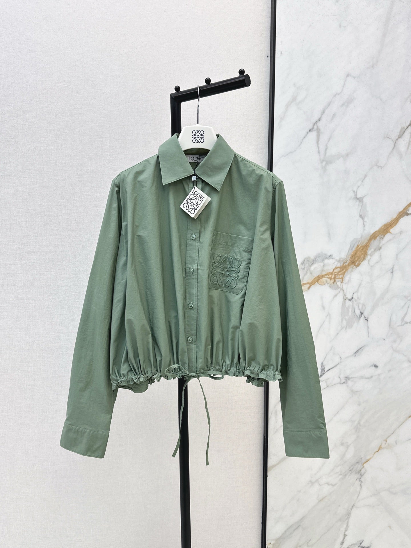 Loe 25ss embroidered shirt