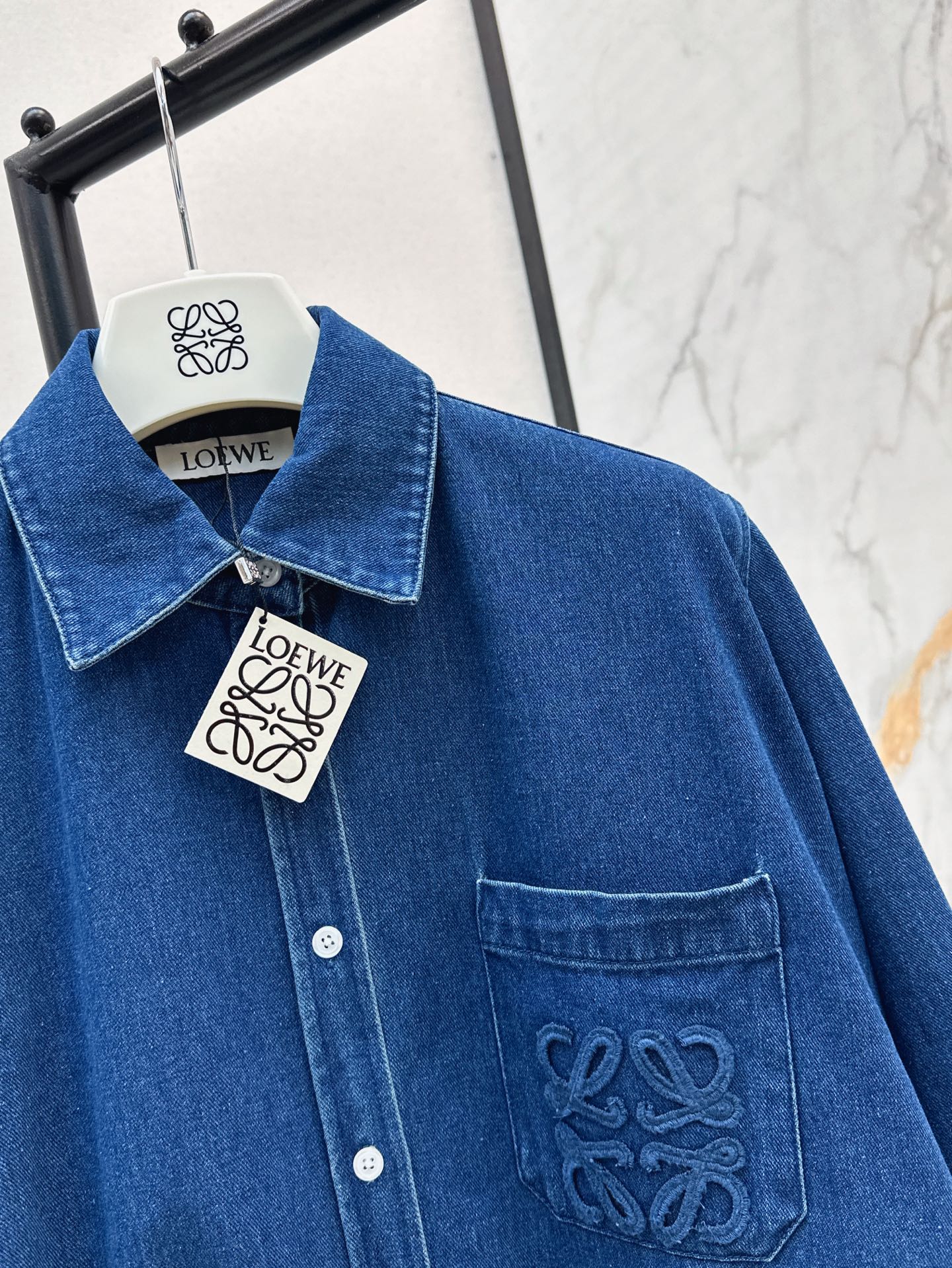 Loe 25ss denim shirt