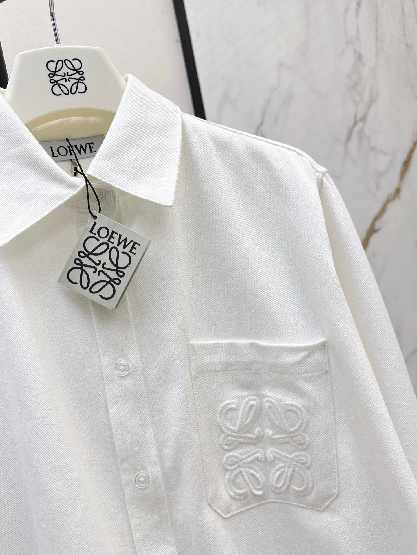 Loe 25ss denim shirt