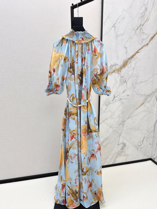 Zimm 25ss Silk dress